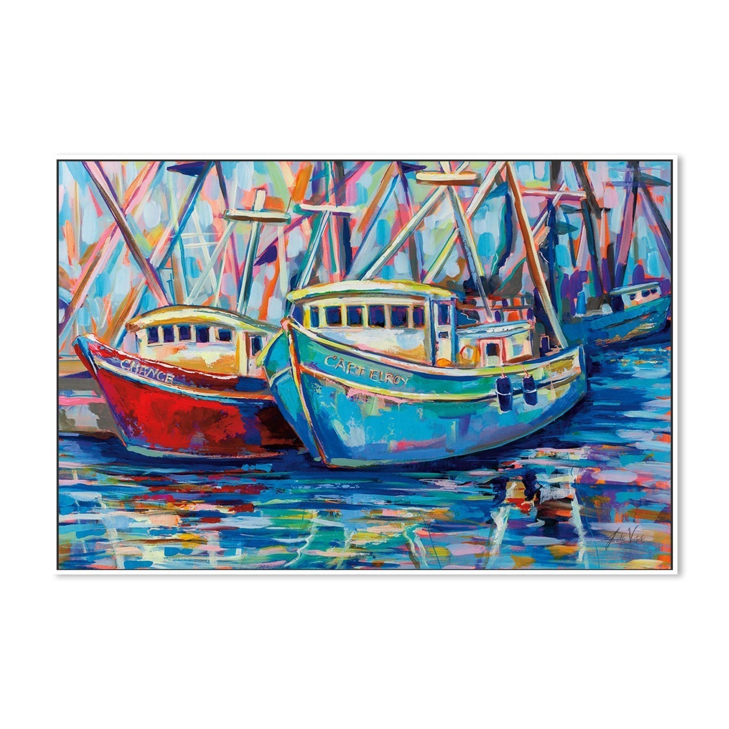 wall-art-print-canvas-poster-framed-Salty Duo-by-Jeanette Vertentes-Gioia Wall Art