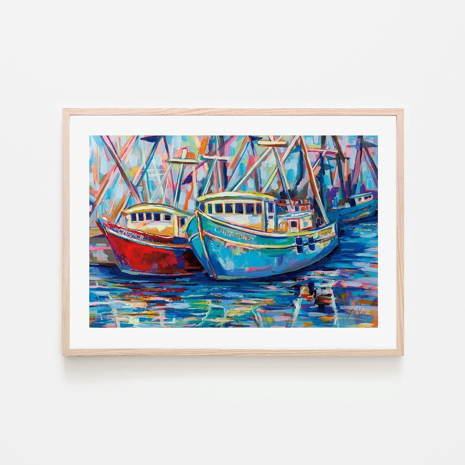 wall-art-print-canvas-poster-framed-Salty Duo-by-Jeanette Vertentes-Gioia Wall Art