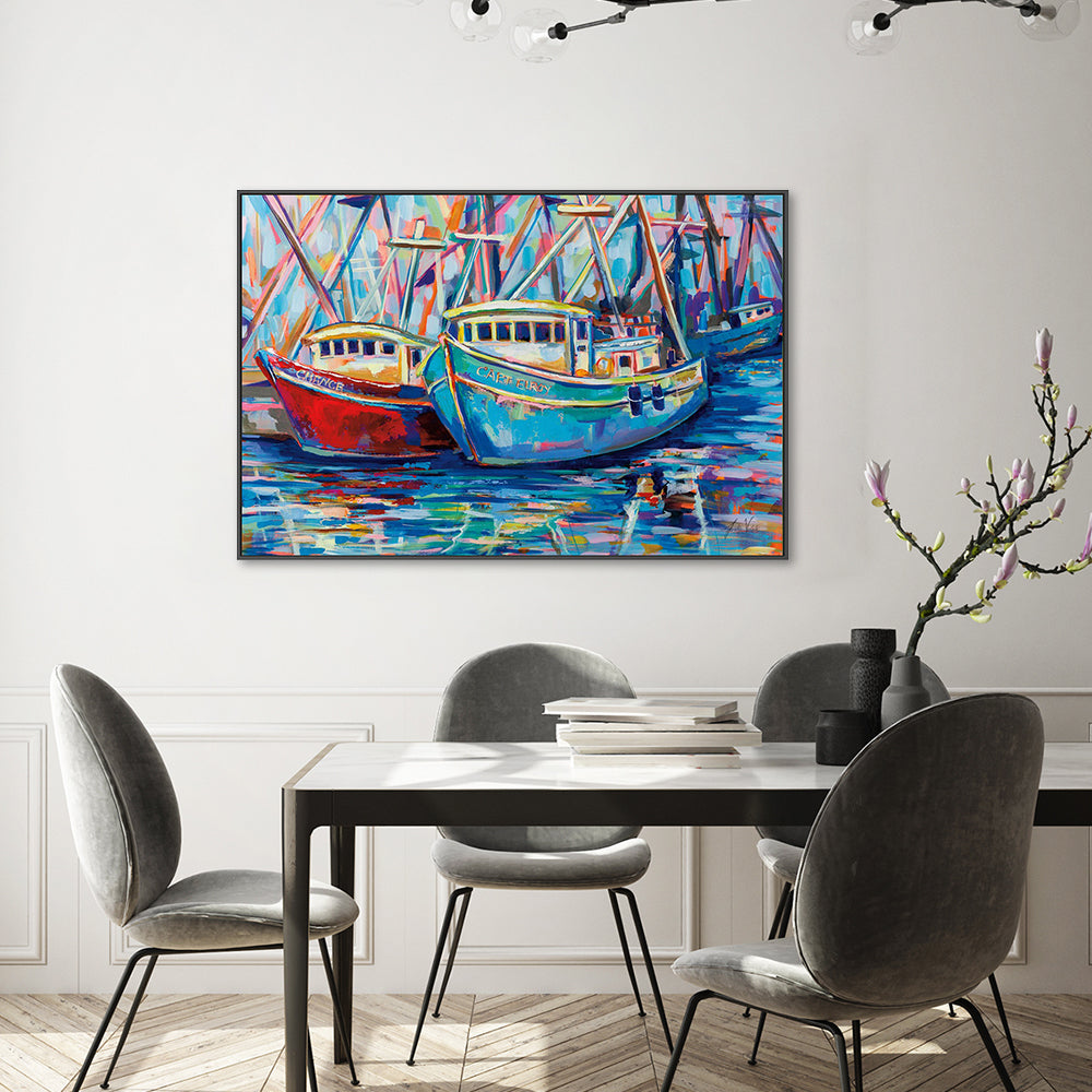 wall-art-print-canvas-poster-framed-Salty Duo-by-Jeanette Vertentes-Gioia Wall Art