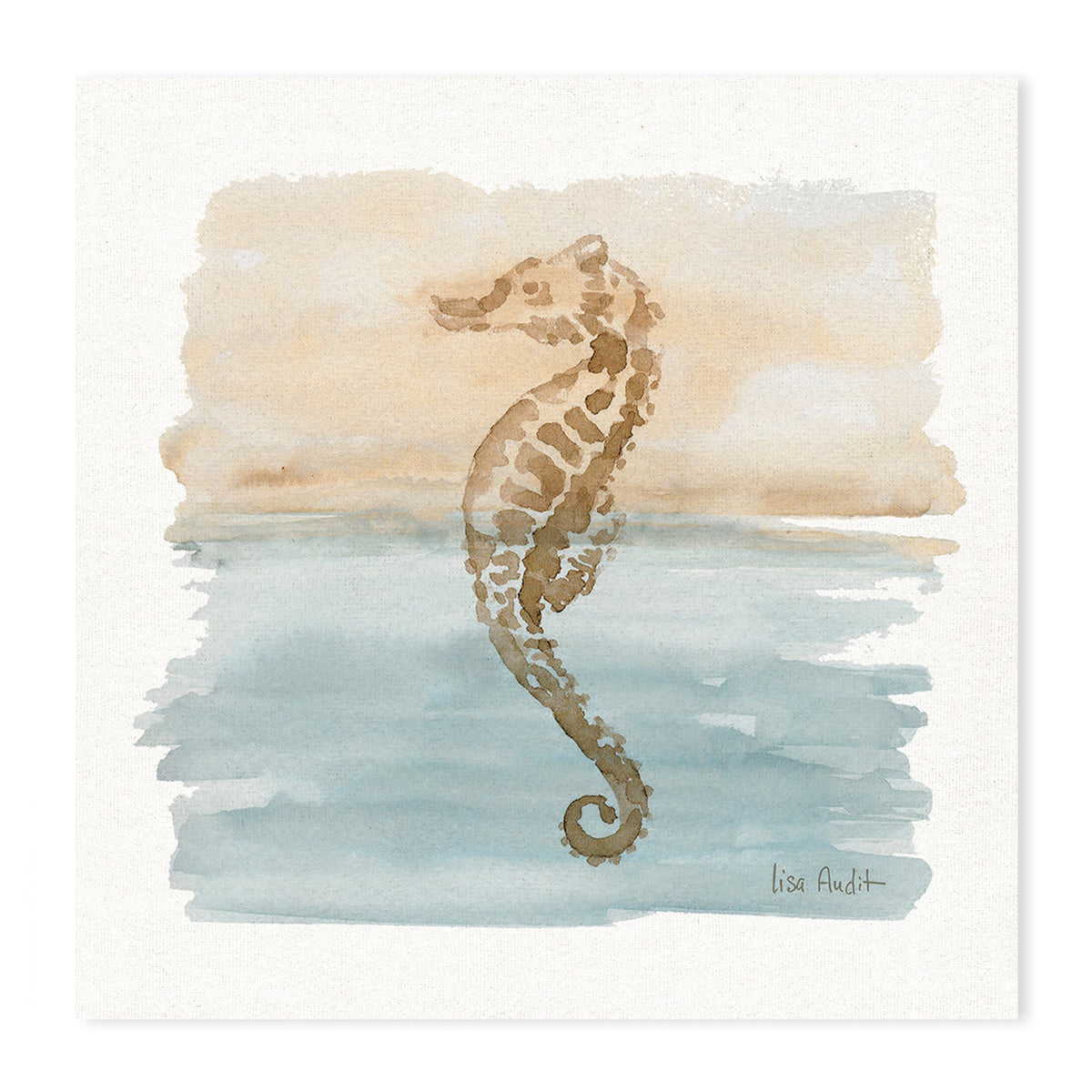 wall-art-print-canvas-poster-framed-Sand And Sea, Style A & B, Set Of 2 , By Lisa Audit-GIOIA-WALL-ART