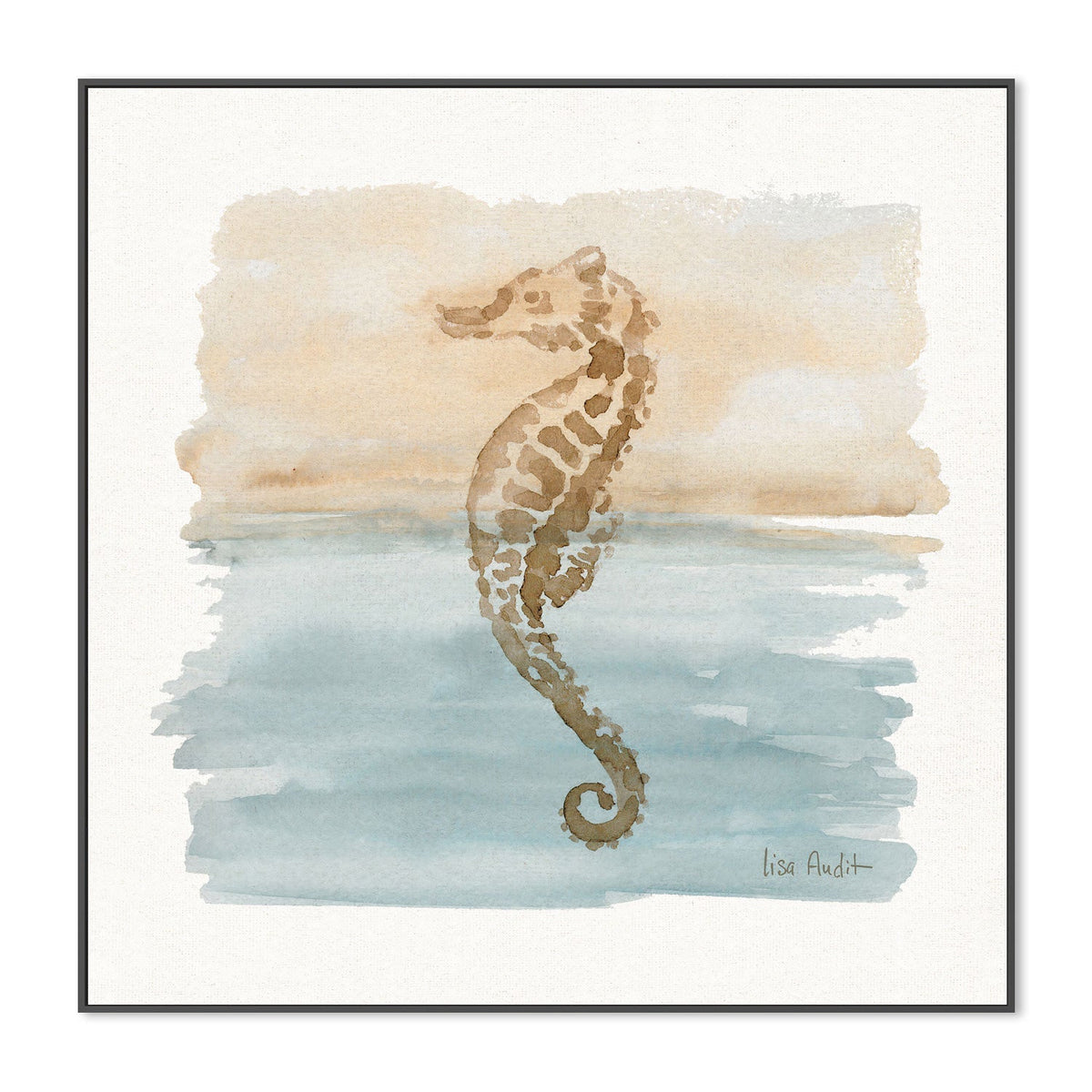wall-art-print-canvas-poster-framed-Sand And Sea, Style B , By Lisa Audit-GIOIA-WALL-ART