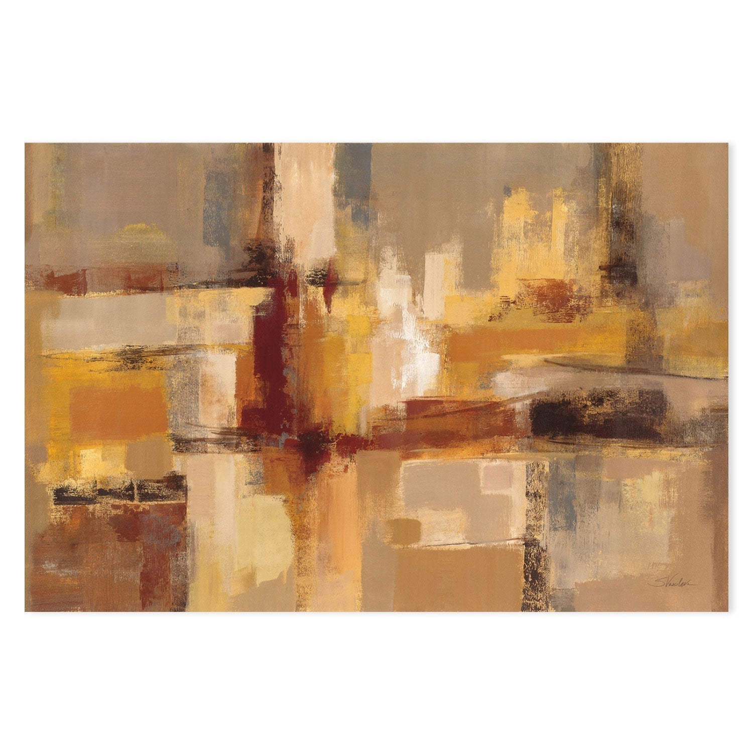 wall-art-print-canvas-poster-framed-Sandcastles-by-Silvia Vassileva-Gioia Wall Art