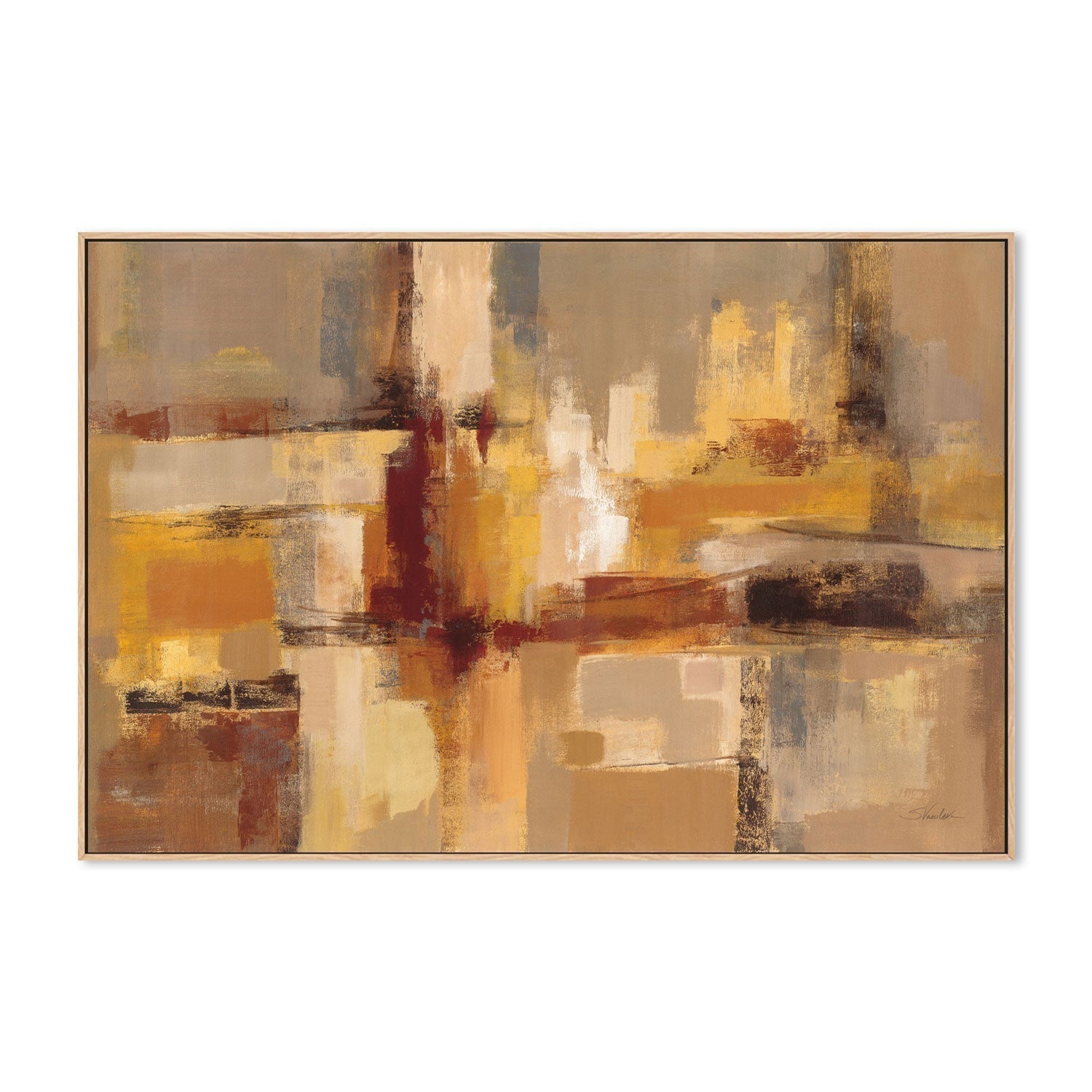 wall-art-print-canvas-poster-framed-Sandcastles-by-Silvia Vassileva-Gioia Wall Art