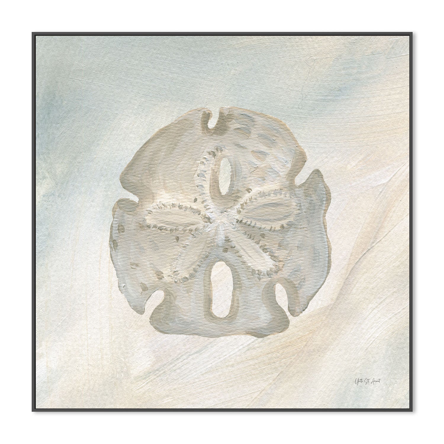 wall-art-print-canvas-poster-framed-Sandollar, Style A , By Yvette St. Amant-3