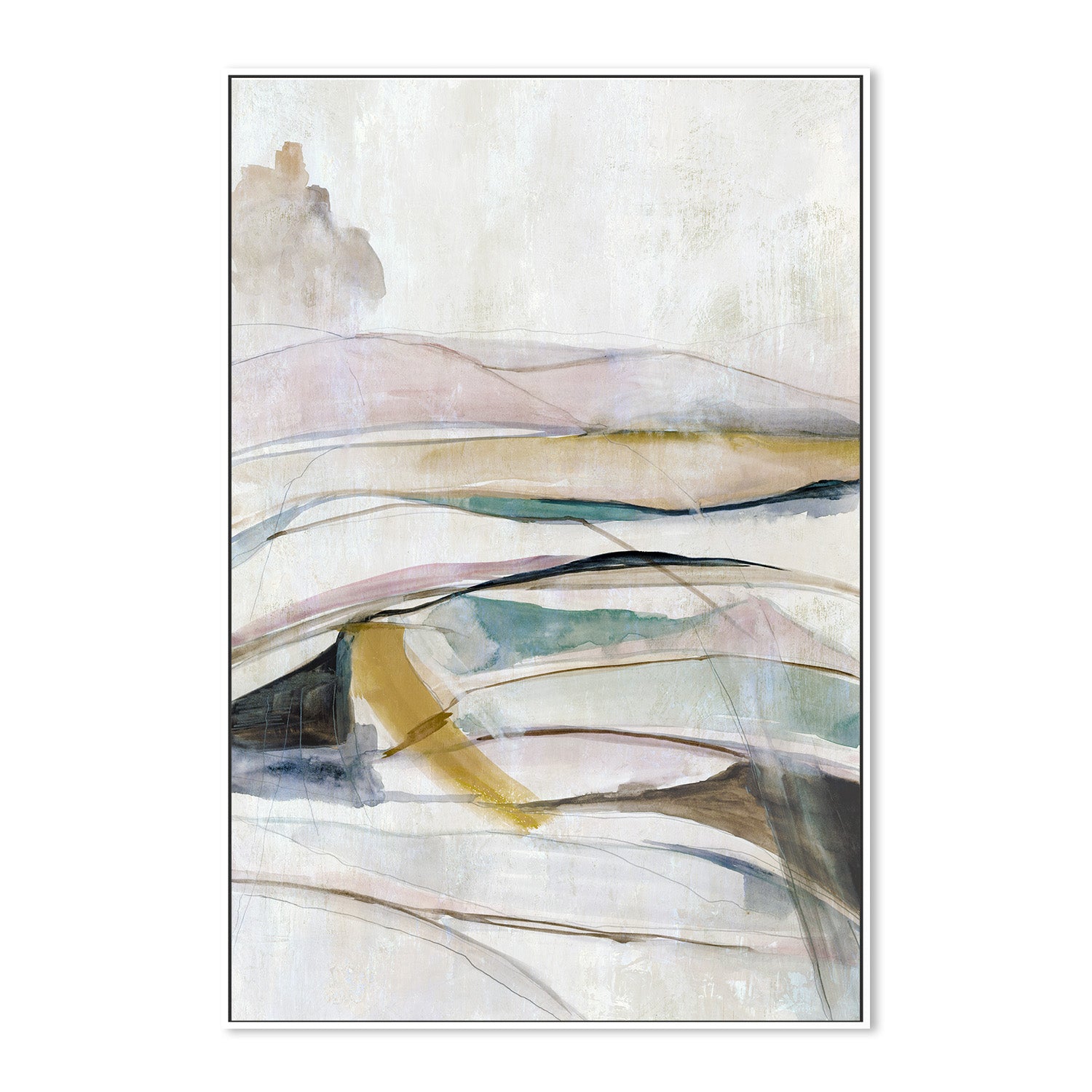 wall-art-print-canvas-poster-framed-Sands of Blush, Style B-5
