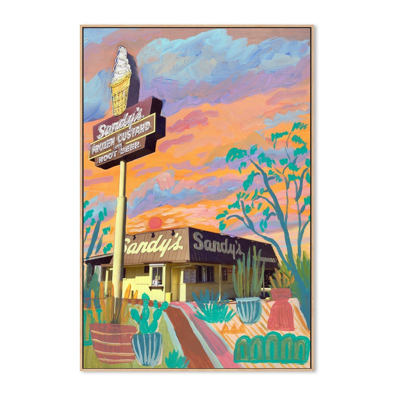 wall-art-print-canvas-poster-framed-Sandy's , By Eleanor Baker-4