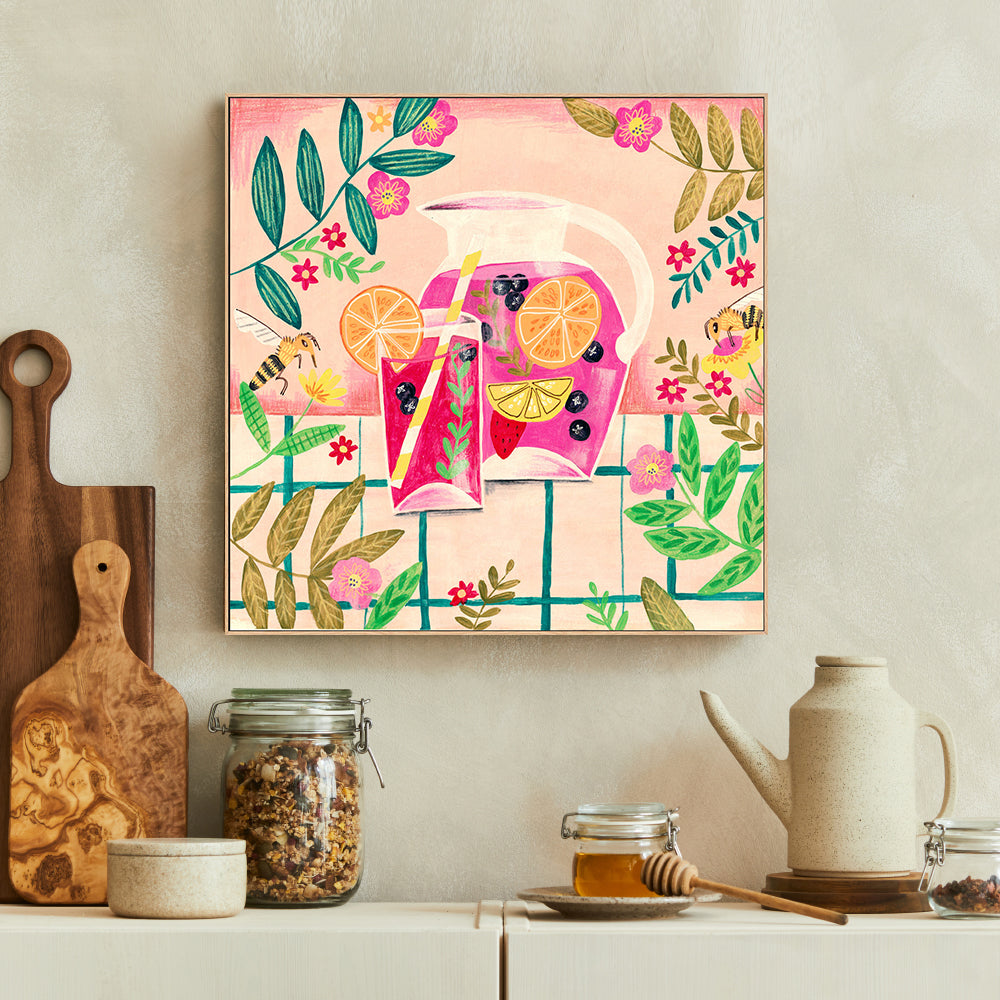 wall-art-print-canvas-poster-framed-Sangria Summer-2