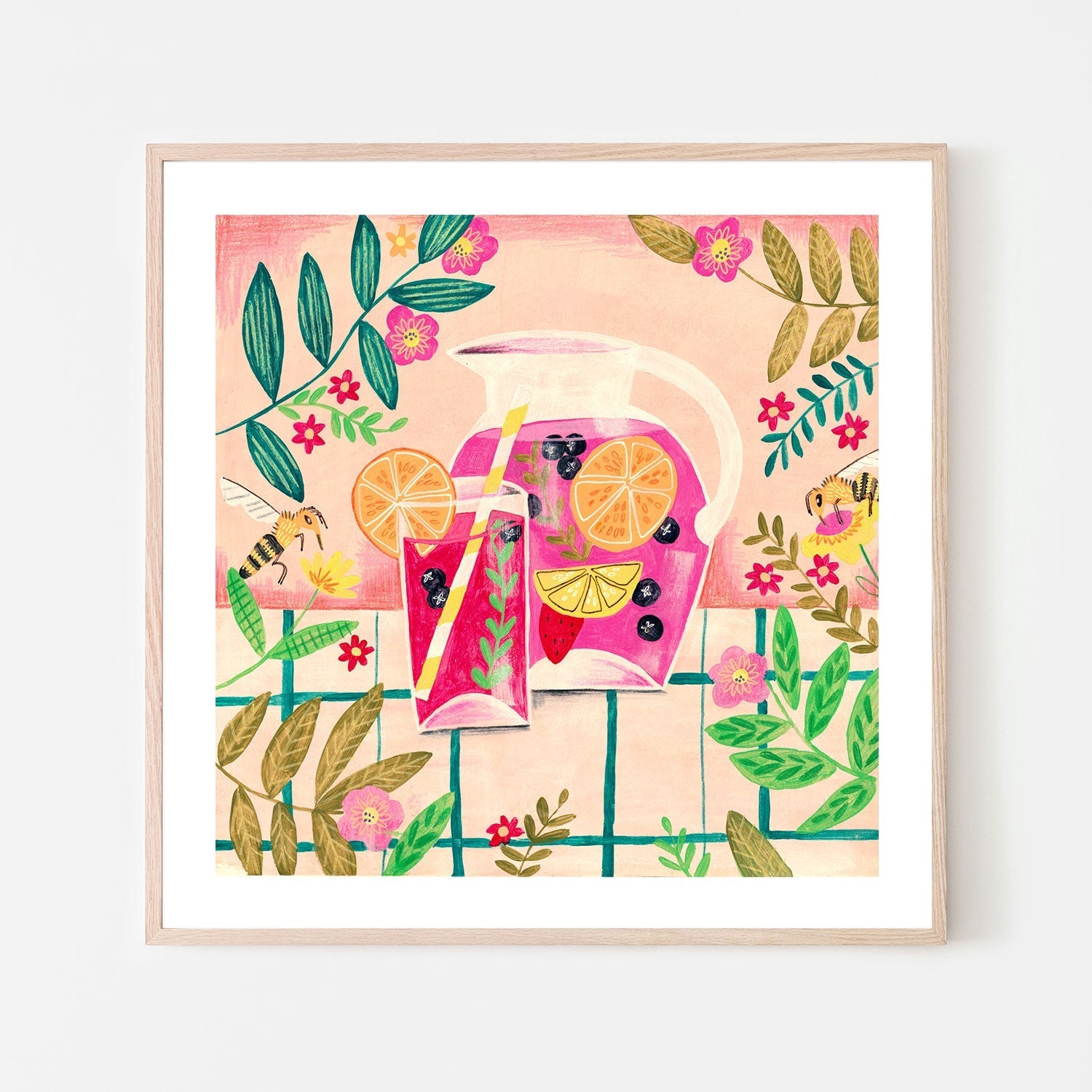 wall-art-print-canvas-poster-framed-Sangria Summer-6