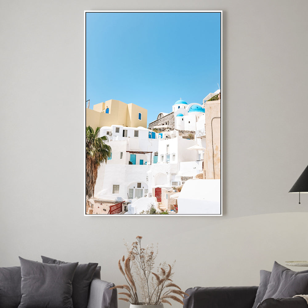 wall-art-print-canvas-poster-framed-Santorini Summer, Santorini, Greece , By Leggera Studio-2