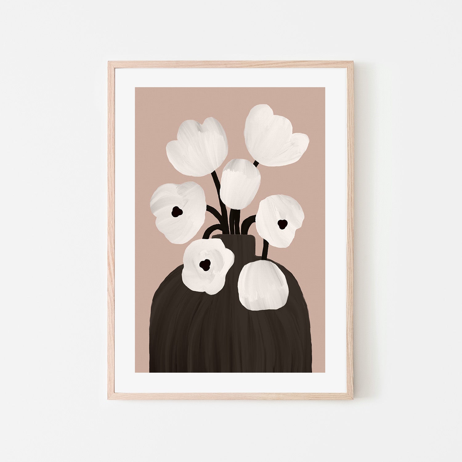 wall-art-print-canvas-poster-framed-Scandi Botanical, Style C-6