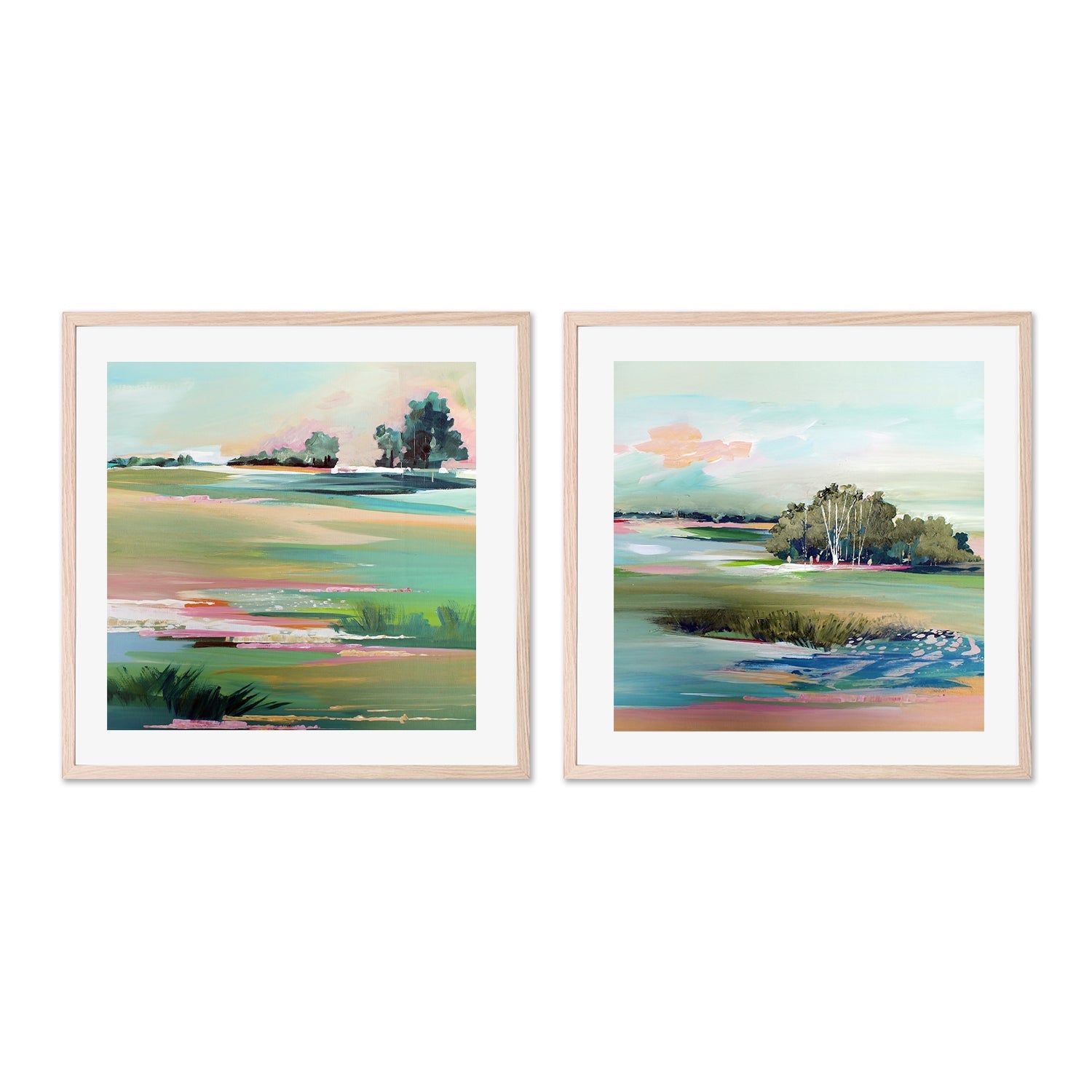 wall-art-print-canvas-poster-framed-Scenery, Style B & C, Set Of 2 , By Amelia Aveline-6