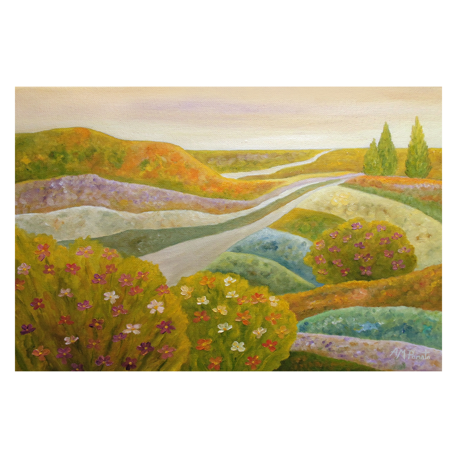 wall-art-print-canvas-poster-framed-Scent Of Sunset , By Angeles M. Pomata-1