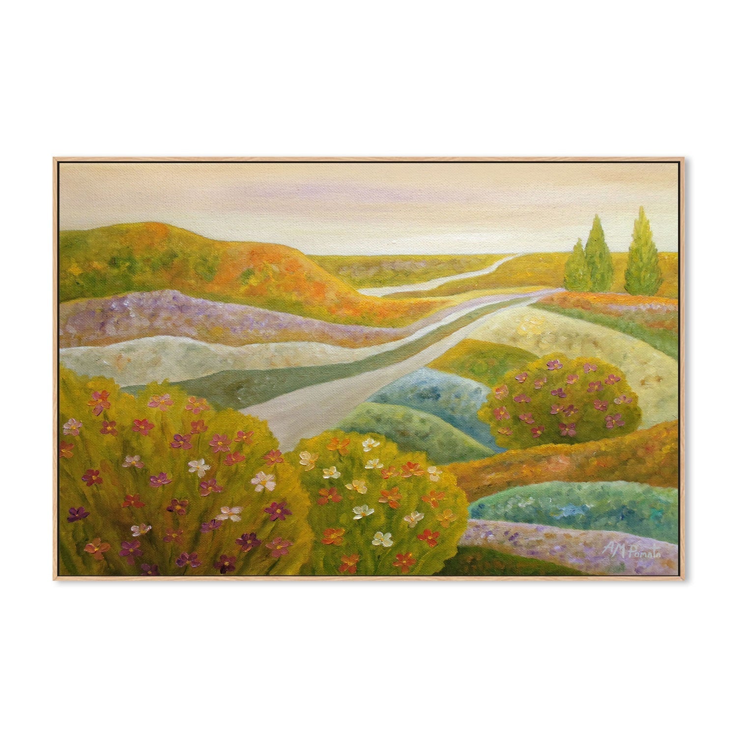 wall-art-print-canvas-poster-framed-Scent Of Sunset , By Angeles M. Pomata-4