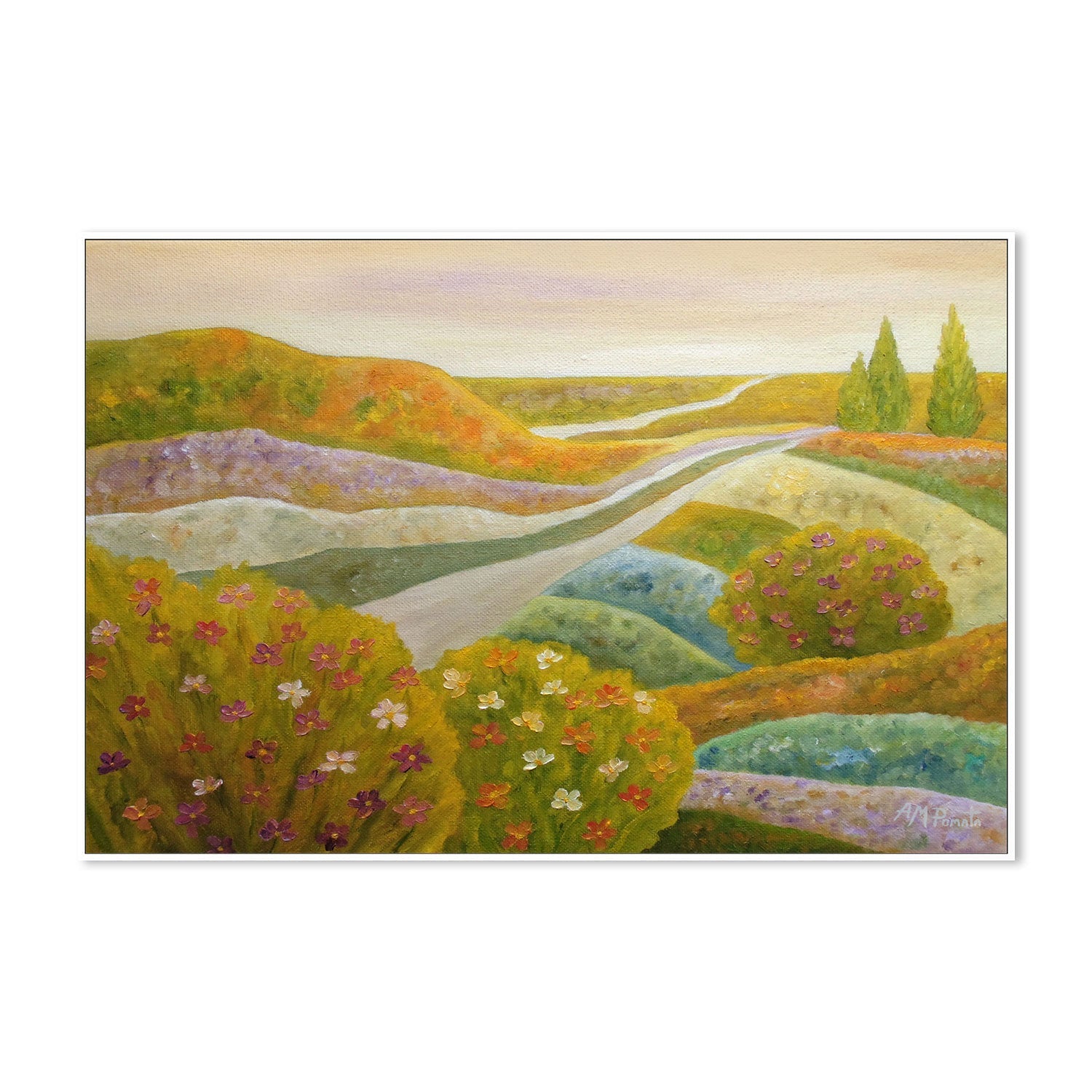 wall-art-print-canvas-poster-framed-Scent Of Sunset , By Angeles M. Pomata-5