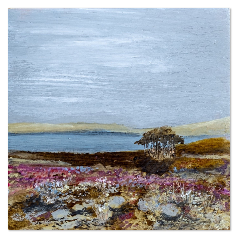 wall-art-print-canvas-poster-framed-Scottish Heather-by-Louise O'hara-Gioia Wall Art