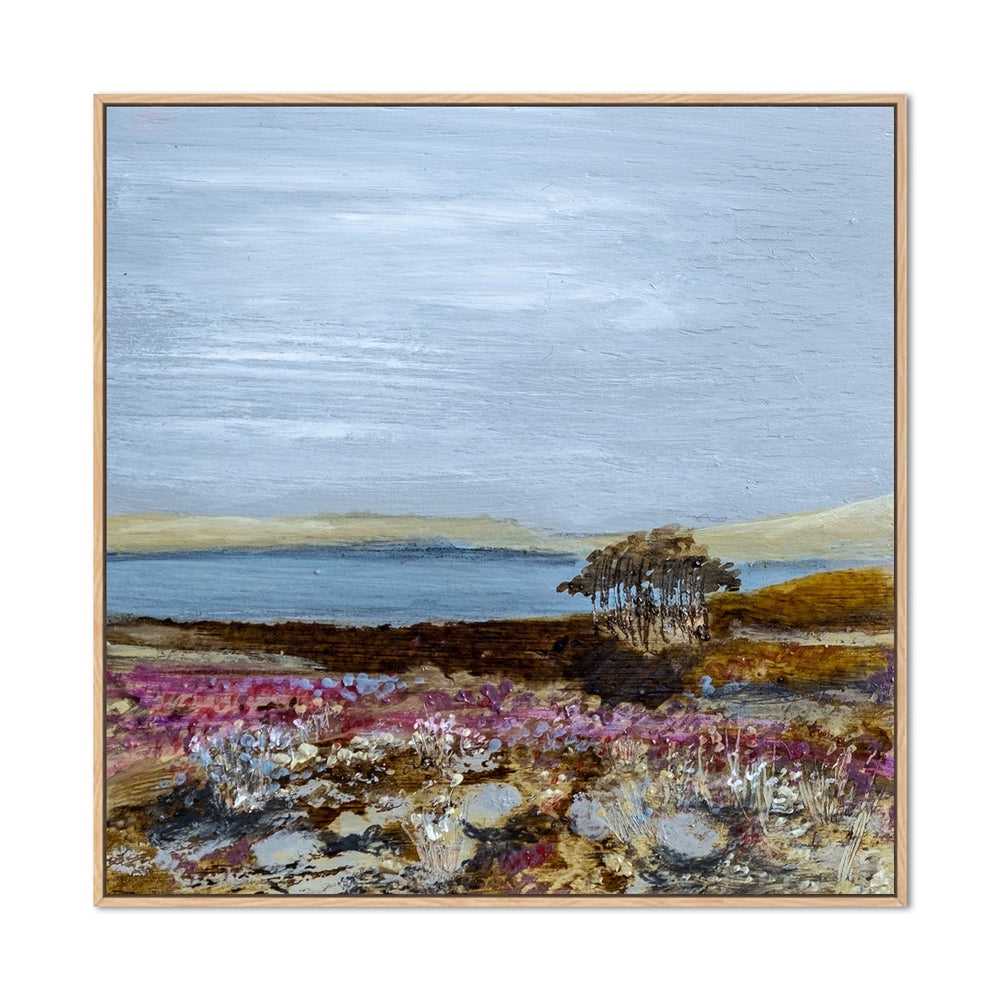 wall-art-print-canvas-poster-framed-Scottish Heather-by-Louise O'hara-Gioia Wall Art