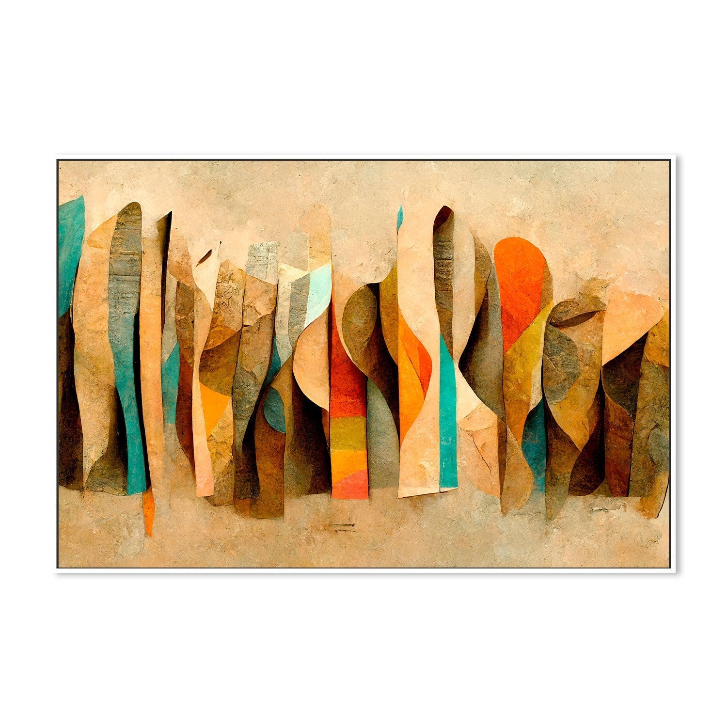 wall-art-print-canvas-poster-framed-Scrolls , By Treechild-GIOIA-WALL-ART