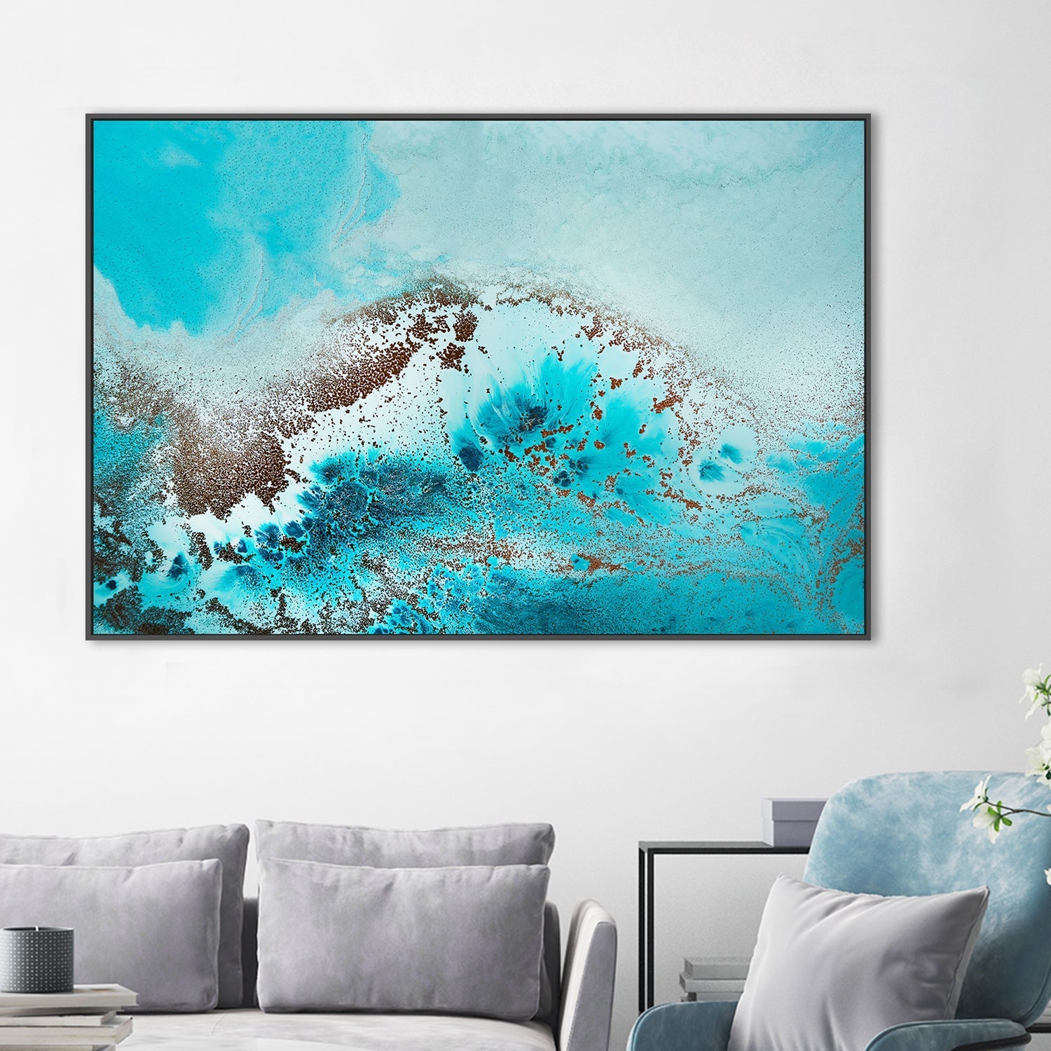 wall-art-print-canvas-poster-framed-Sea life , By Petra Meikle-2