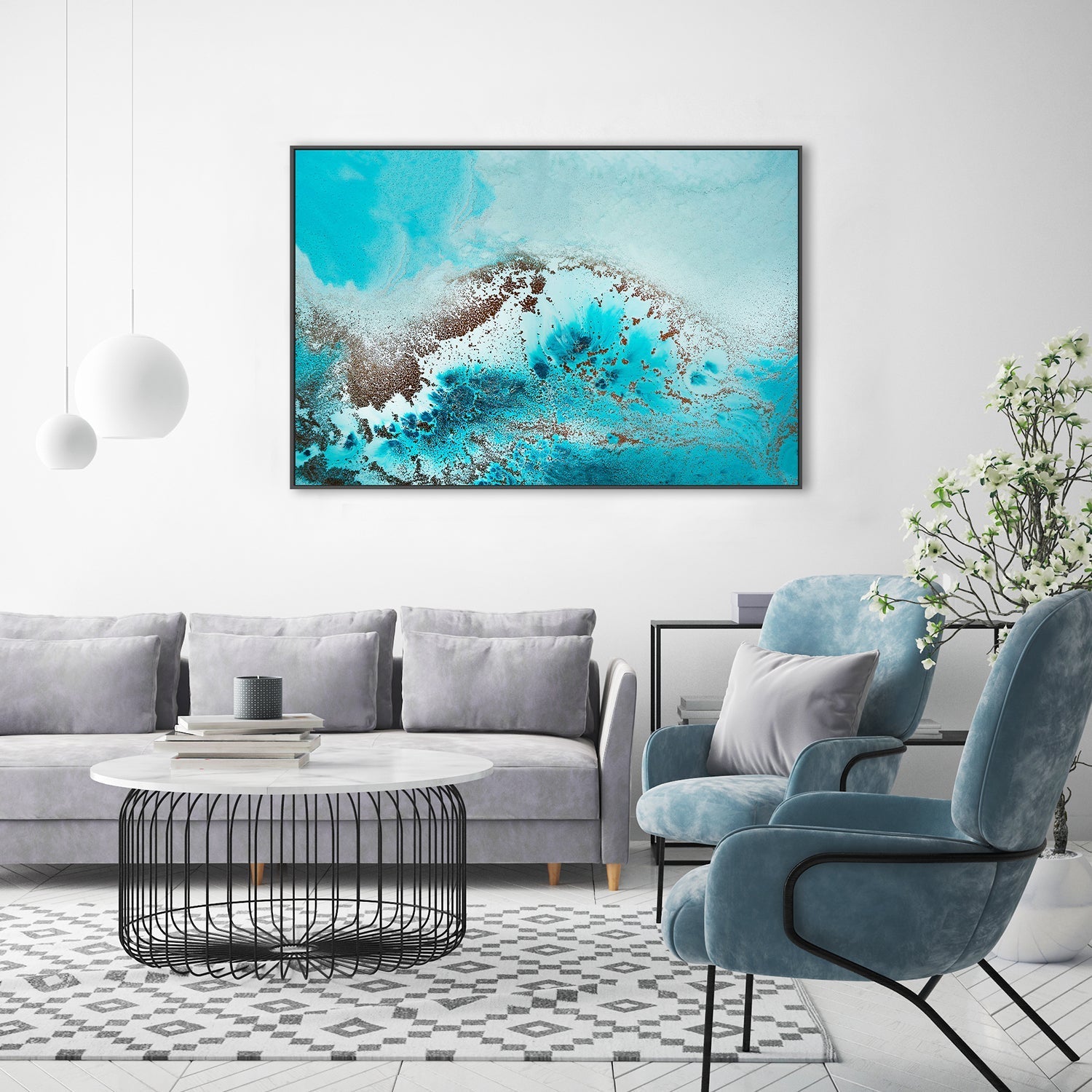 wall-art-print-canvas-poster-framed-Sea life , By Petra Meikle-7