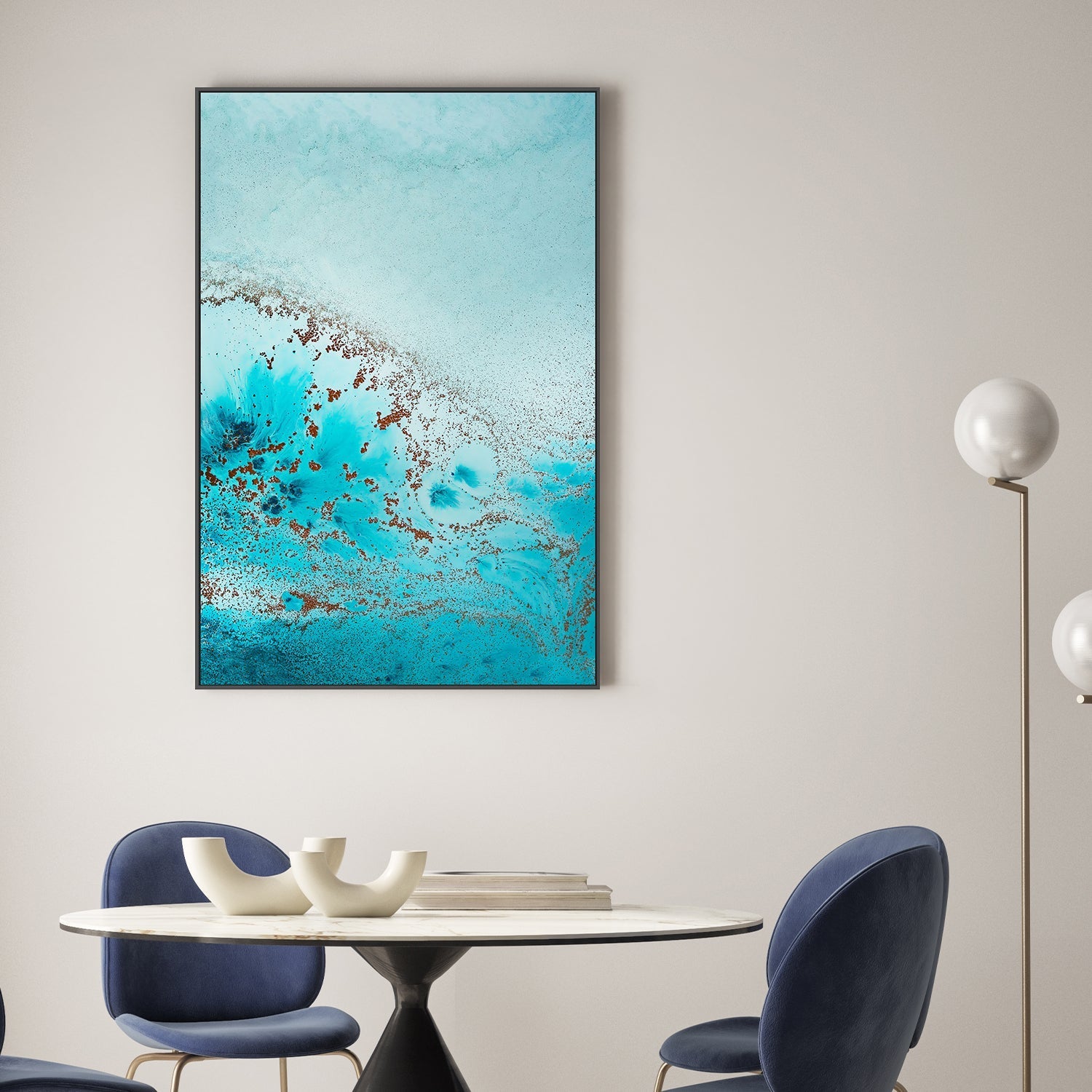 wall-art-print-canvas-poster-framed-Sea Life, Style B , By Petra Meikle-2
