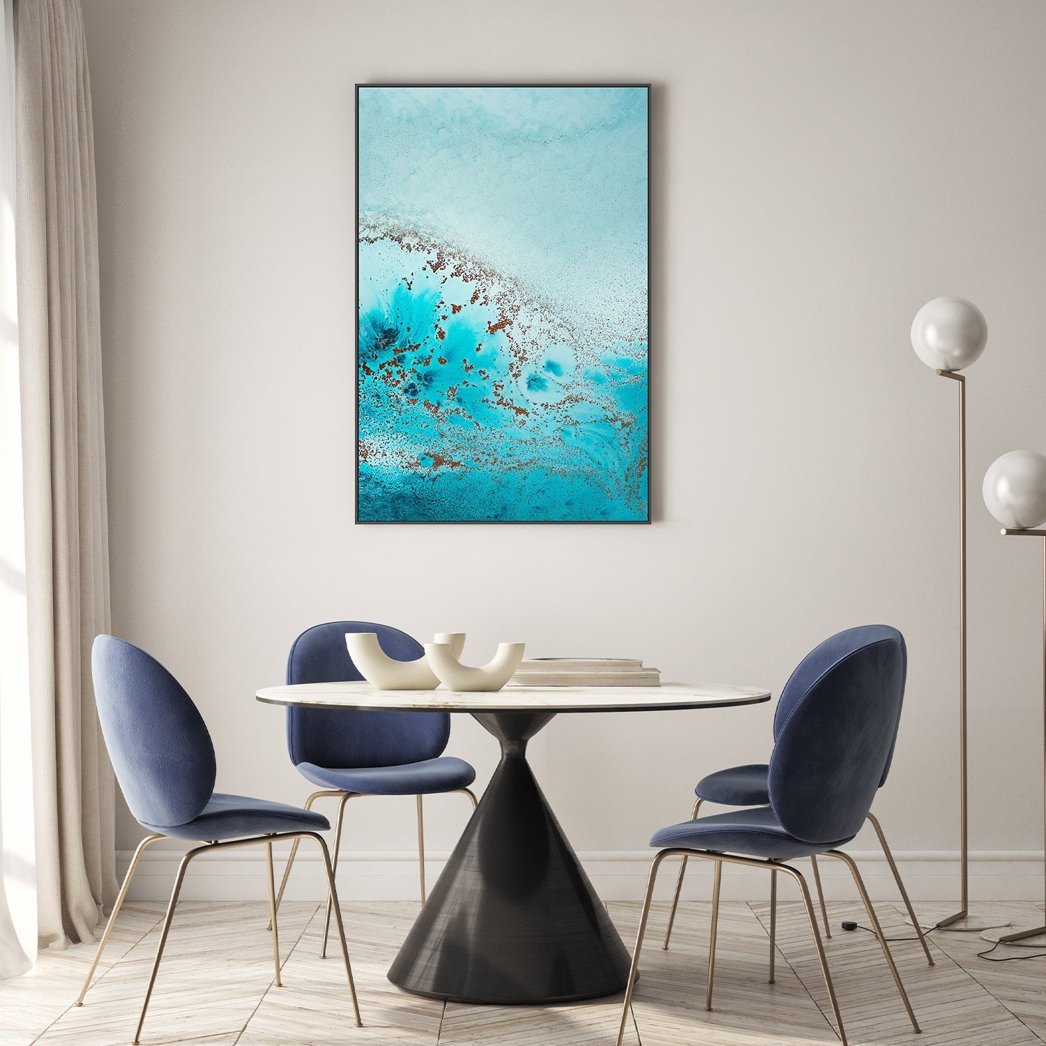 wall-art-print-canvas-poster-framed-Sea Life, Style B , By Petra Meikle-7