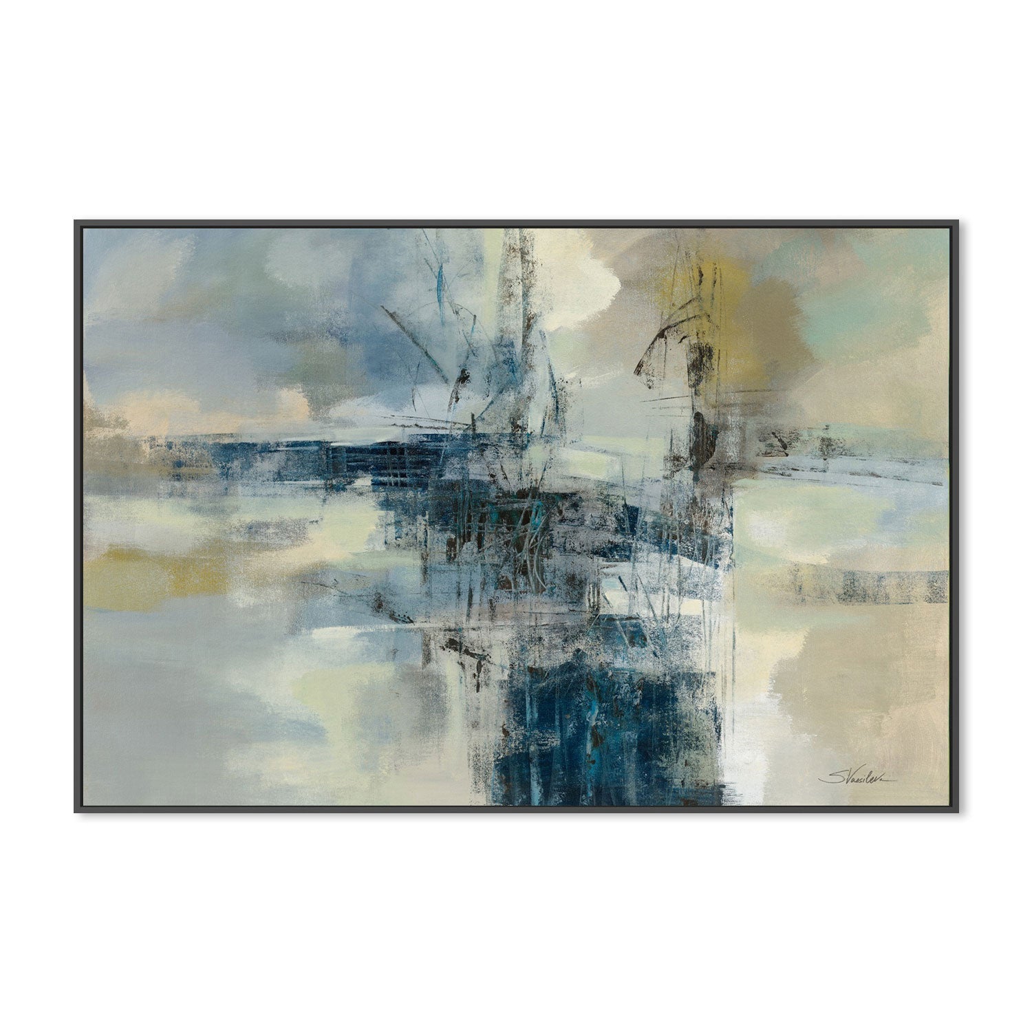 wall-art-print-canvas-poster-framed-Sea Port-by-Silvia Vassileva-Gioia Wall Art