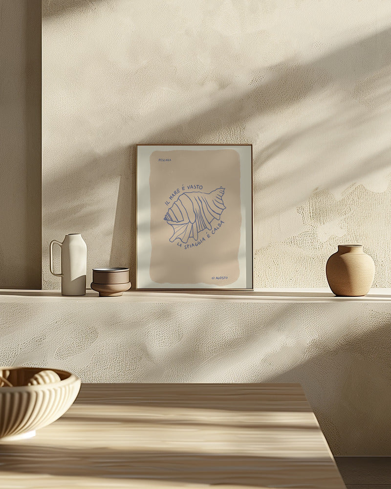 wall-art-print-canvas-poster-framed-Seashell , By Studio Dolci-6