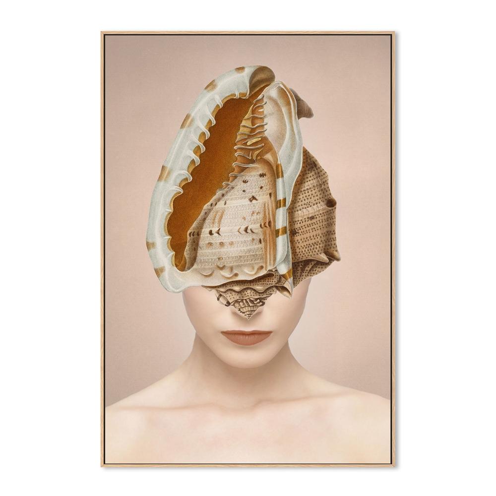 wall-art-print-canvas-poster-framed-Seashell Woman-4