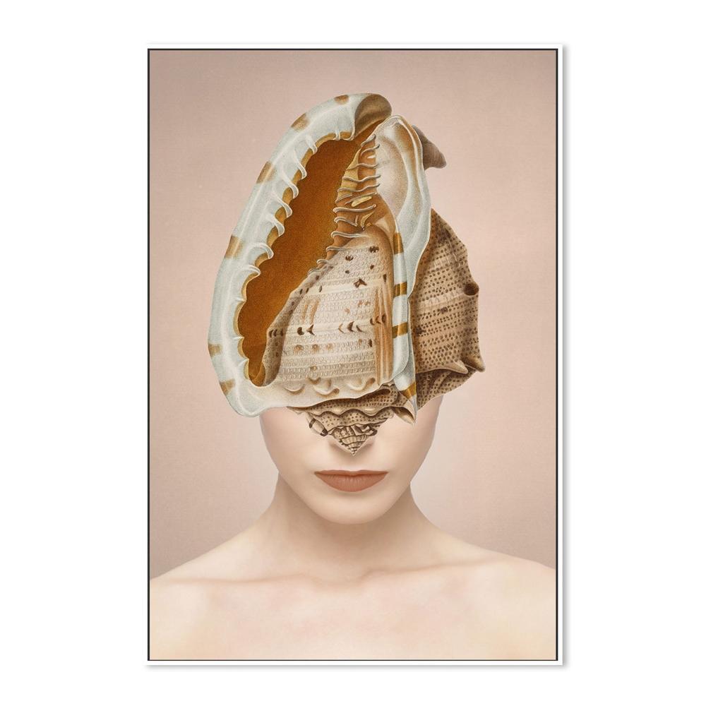 wall-art-print-canvas-poster-framed-Seashell Woman-5