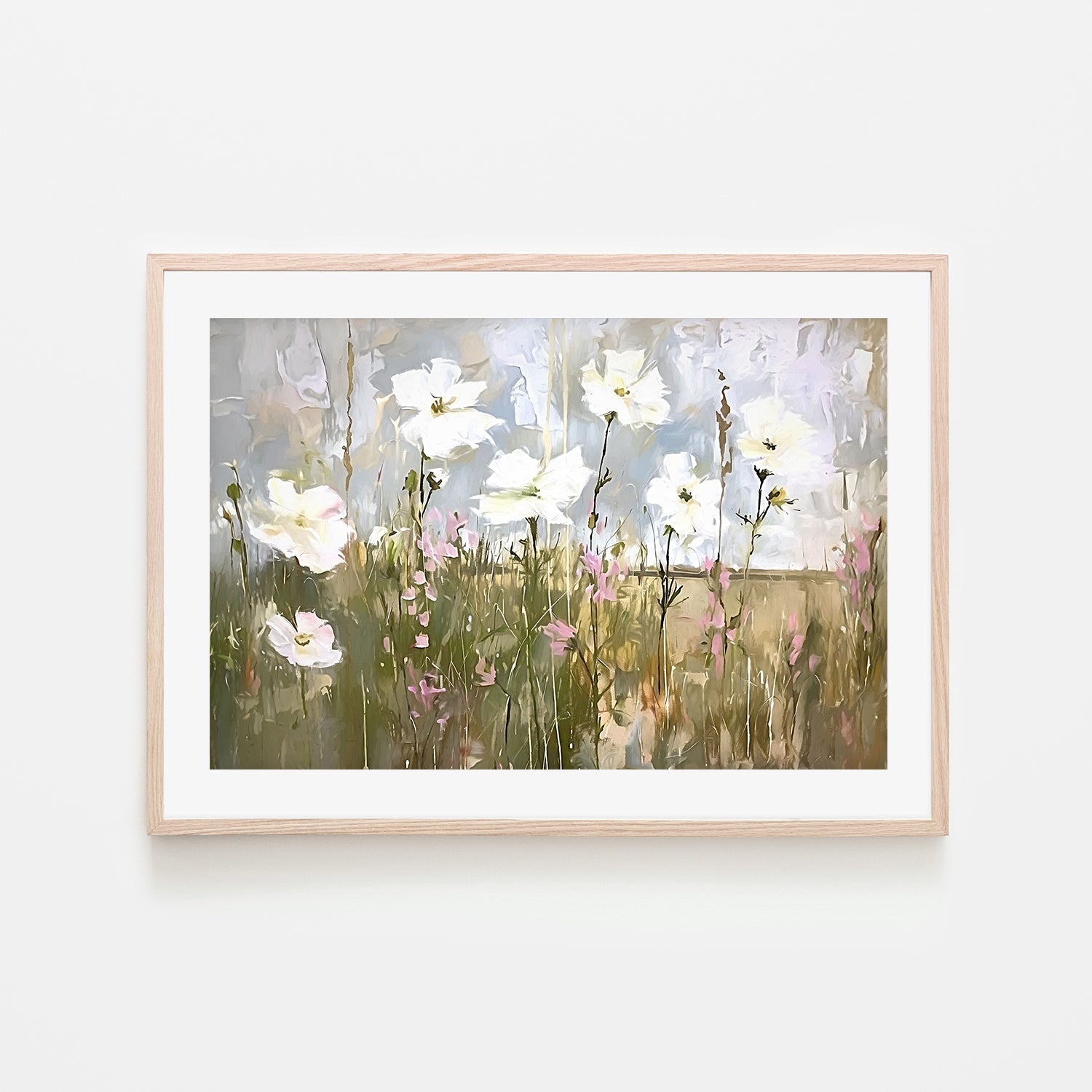 wall-art-print-canvas-poster-framed-Seaside Wildflowers , Style C, By Accent Art Studio , By Accent Art Studio-6