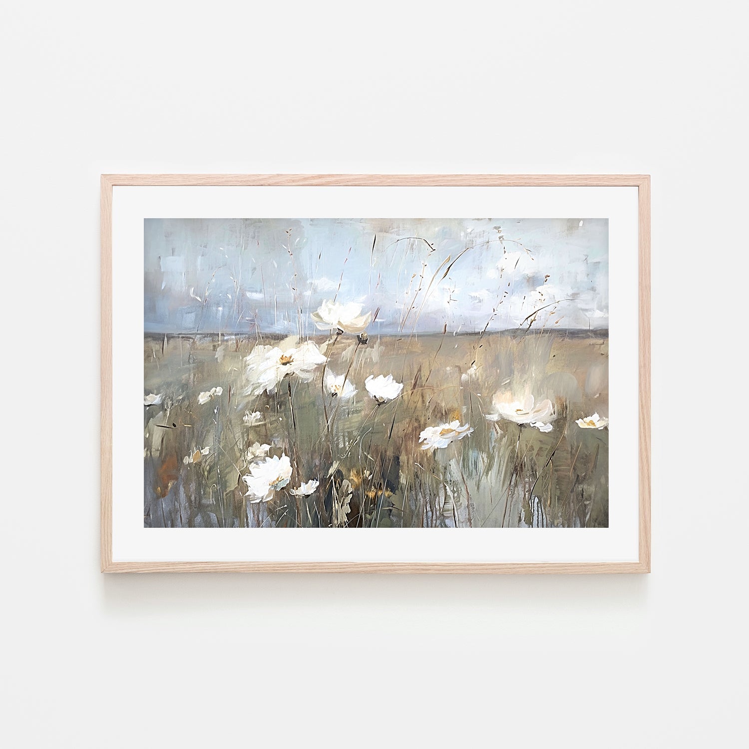 wall-art-print-canvas-poster-framed-Seaside Wildflowers , Style D, By Accent Art Studio , By Accent Art Studio-6
