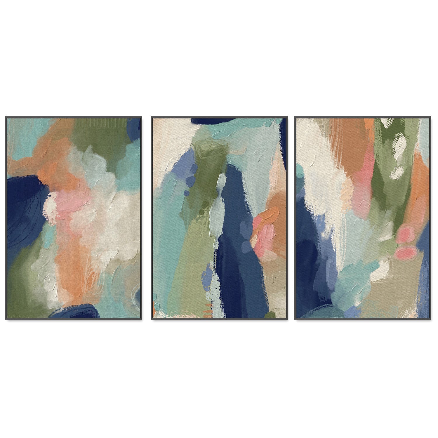 wall-art-print-canvas-poster-framed-Season of Change, Set of 3 , By Lisa Nohren-3