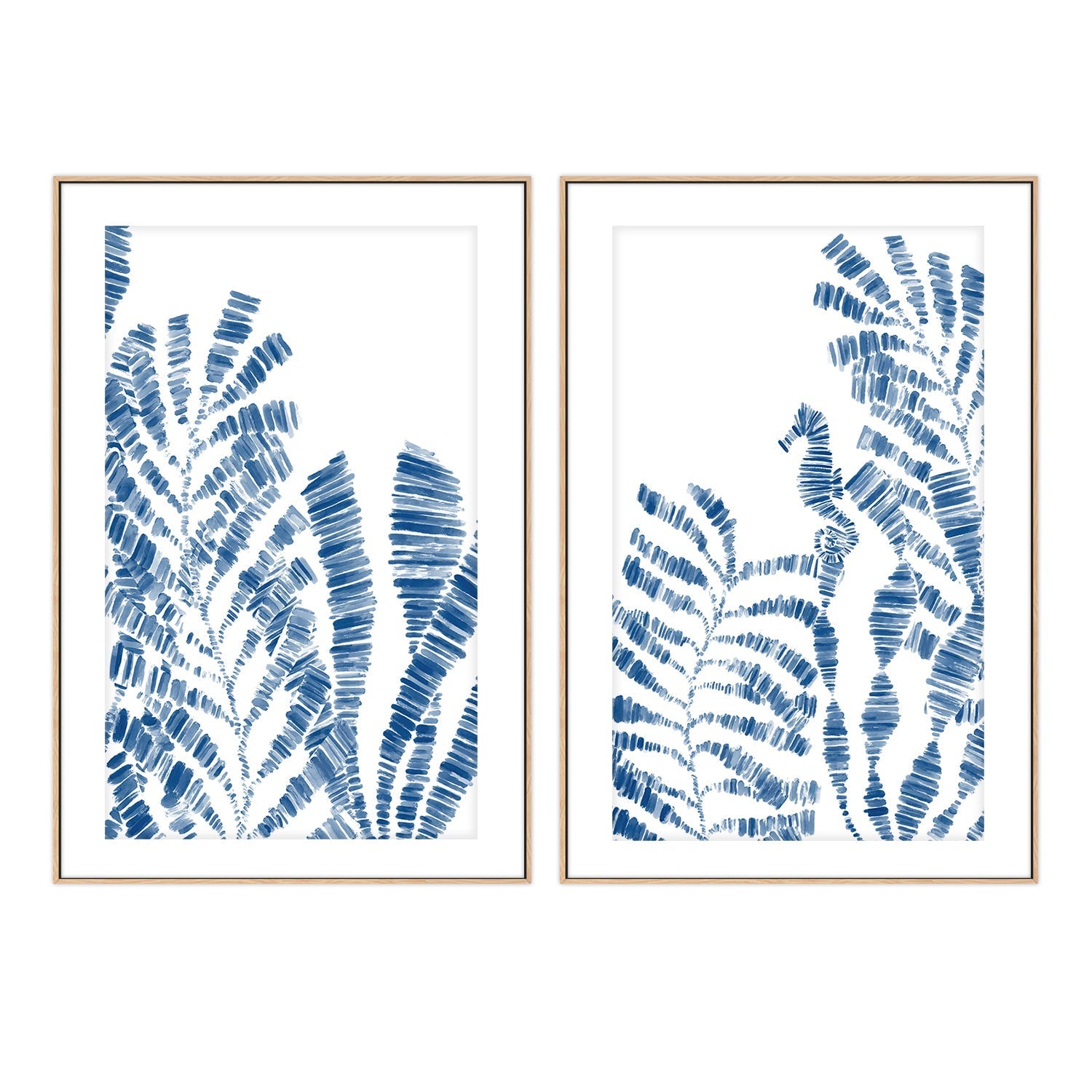 wall-art-print-canvas-poster-framed-Seaweed Mantle , Style A & B , Set Of 2 , By Jetty Home-6
