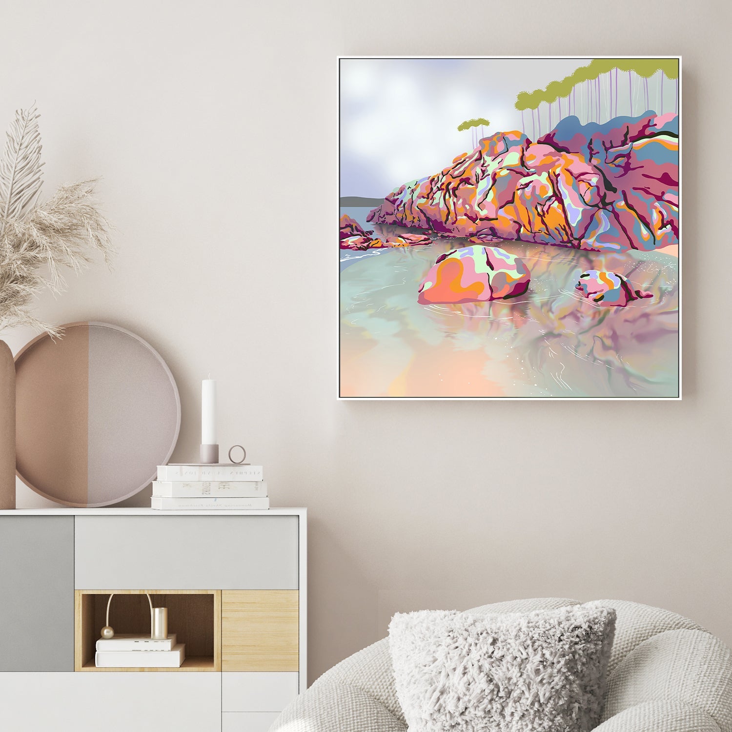 wall-art-print-canvas-poster-framed-Seclusion , By Unratio-2