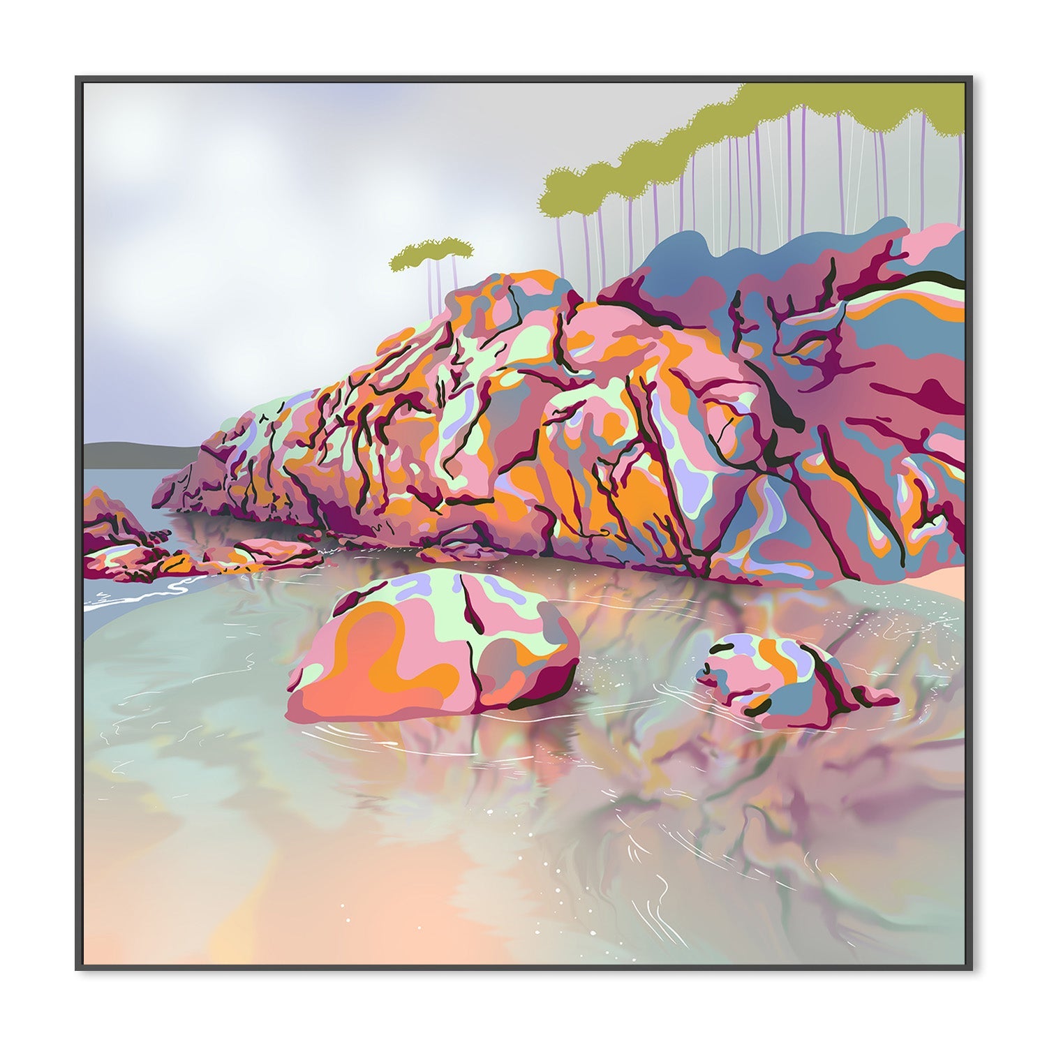 wall-art-print-canvas-poster-framed-Seclusion , By Unratio-3