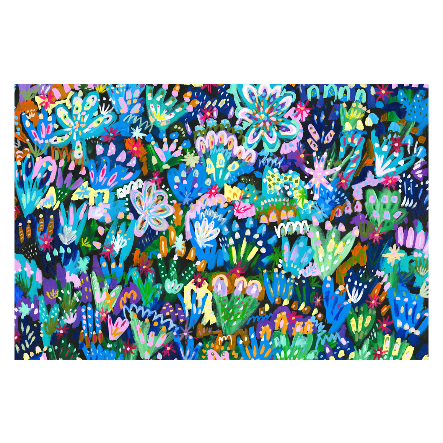 wall-art-print-canvas-poster-framed-Secret Garden , By Victoria Corcoran-1