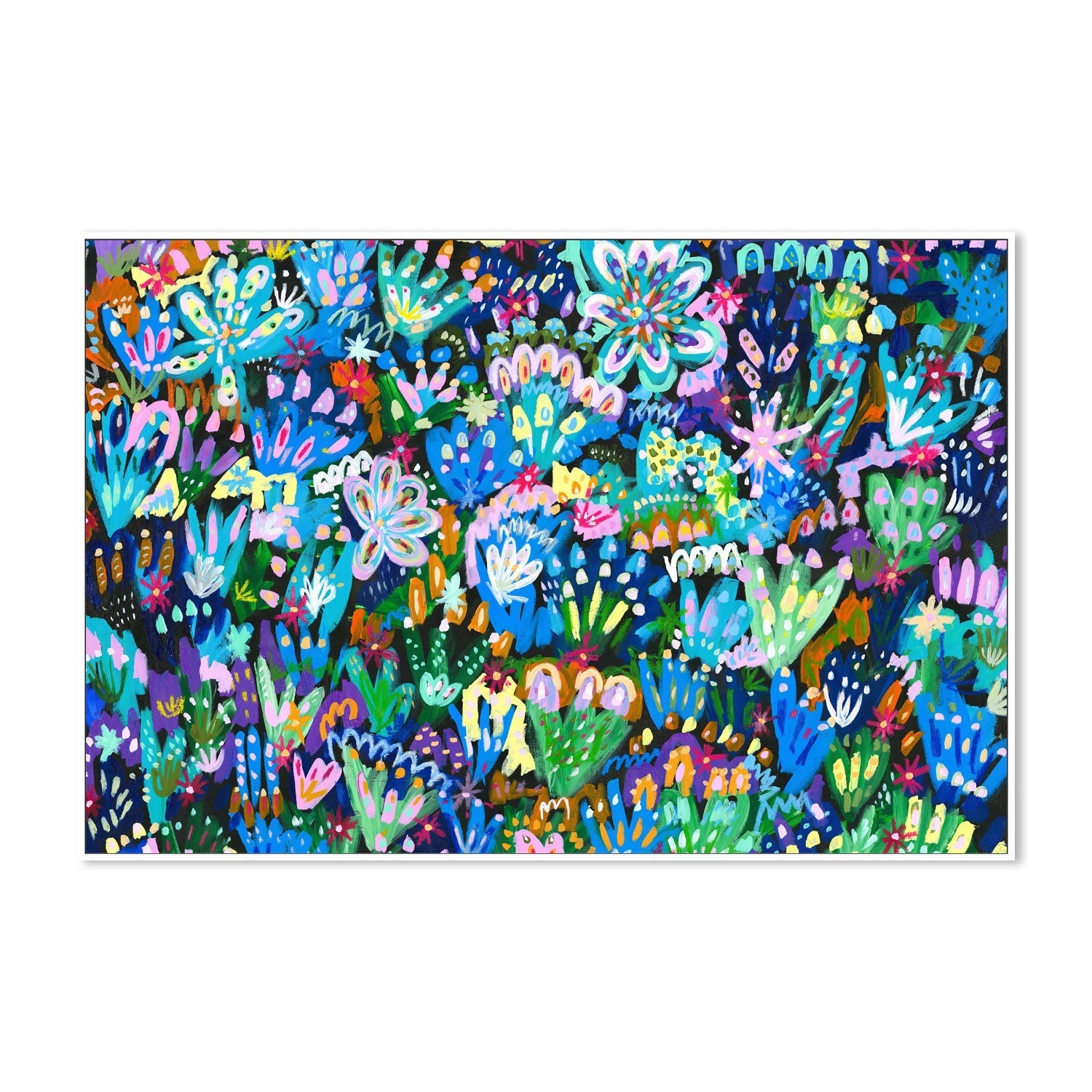 wall-art-print-canvas-poster-framed-Secret Garden , By Victoria Corcoran-5