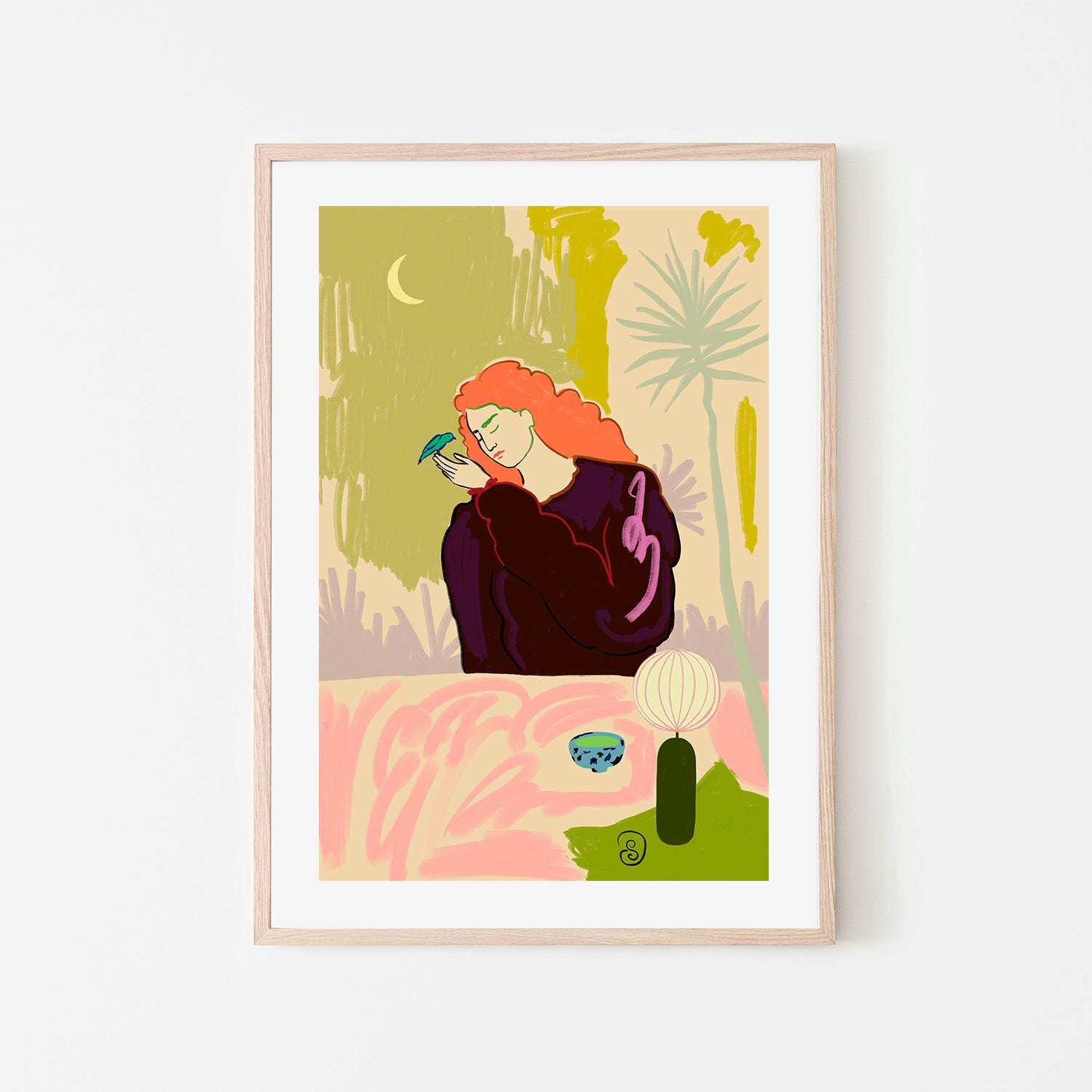 wall-art-print-canvas-poster-framed-Secret Knowledge , By Sandra Poliakov-6