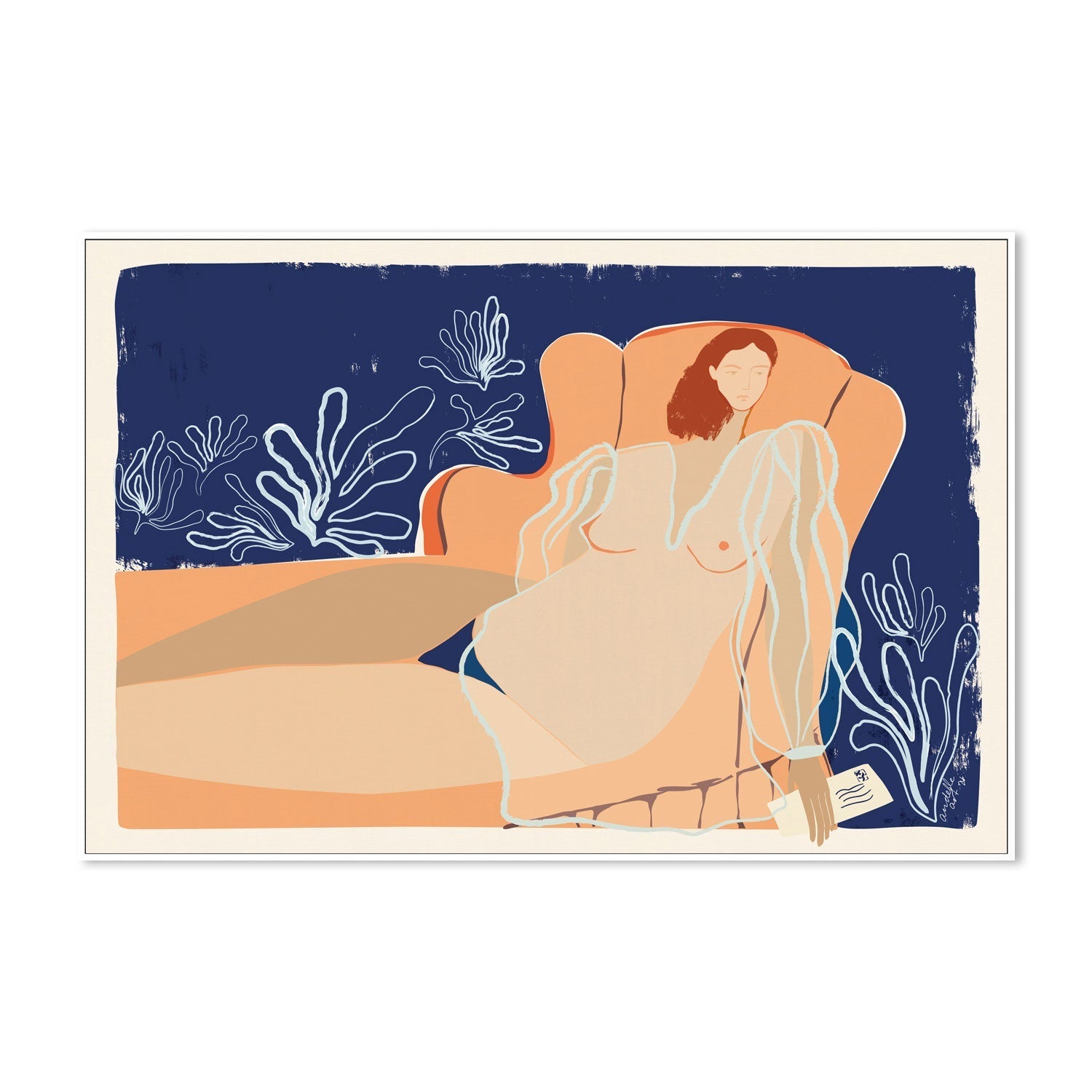 wall-art-print-canvas-poster-framed-Secret Letter , By Andelle Art-5