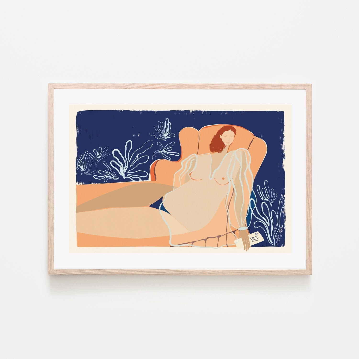 wall-art-print-canvas-poster-framed-Secret Letter , By Andelle Art-6