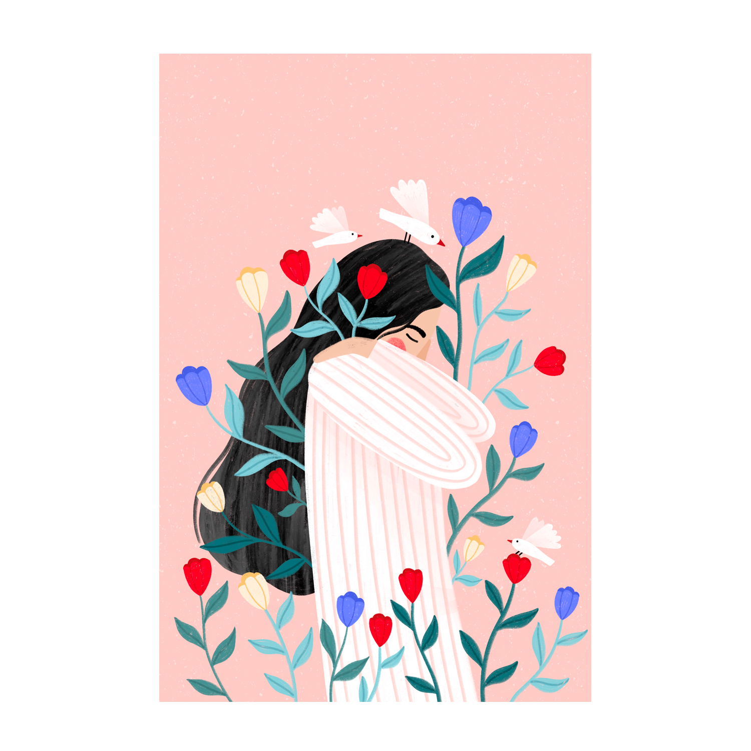 Self Love , By Bea Muller |Fine Art Print Poster Canvas Framed