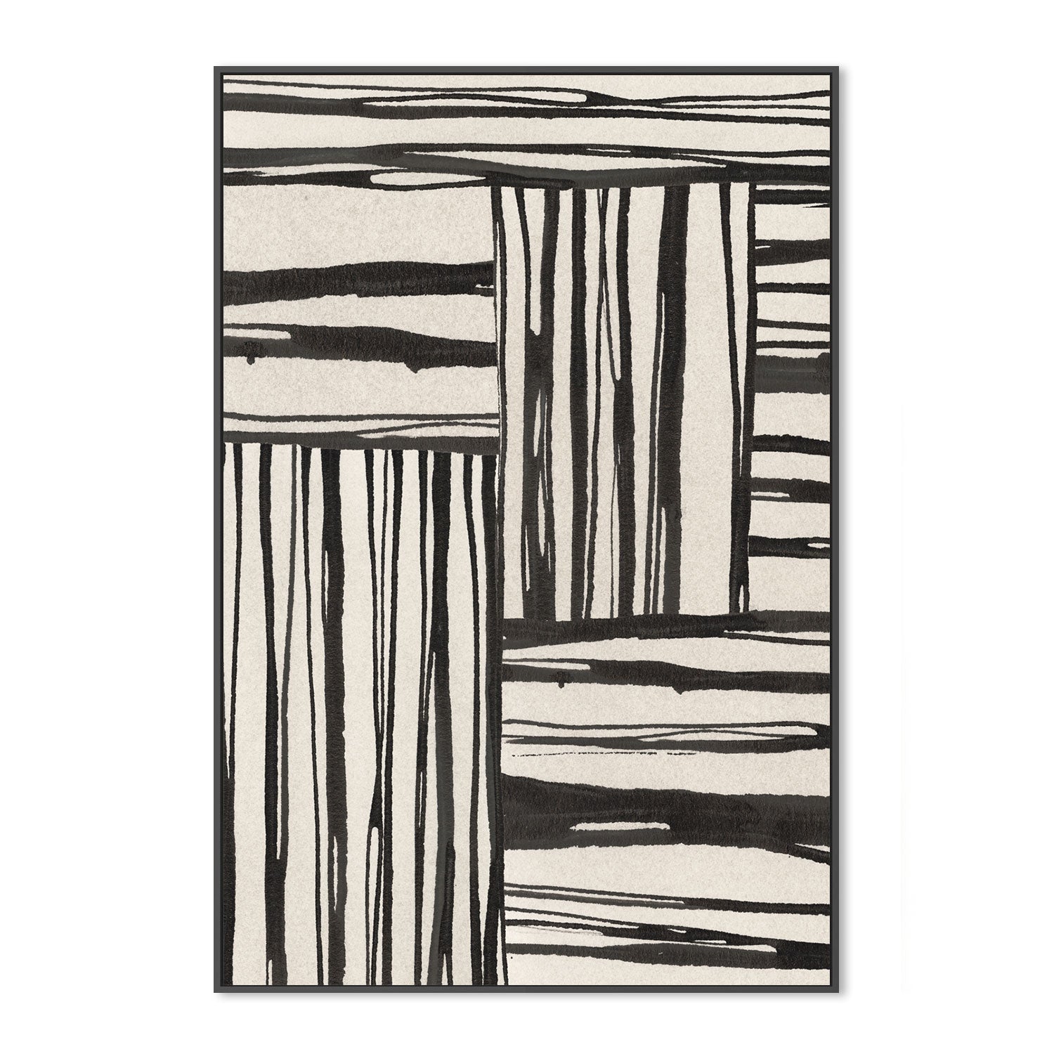 wall-art-print-canvas-poster-framed-Sentiment Stripes, Style A , By Chris Paschke-GIOIA-WALL-ART