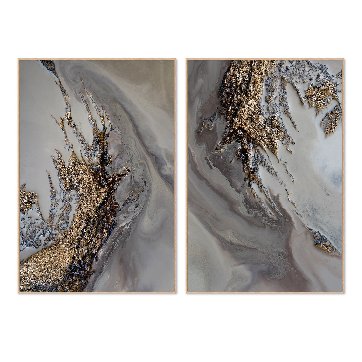 wall-art-print-canvas-poster-framed-Serendipity, Style A & B, Set Of 2 , By Petra Meikle-4