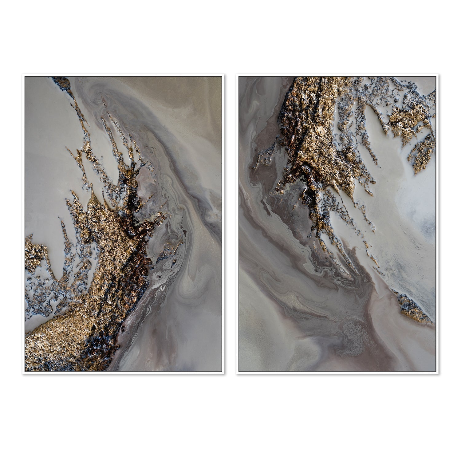 wall-art-print-canvas-poster-framed-Serendipity, Style A & B, Set Of 2 , By Petra Meikle-5