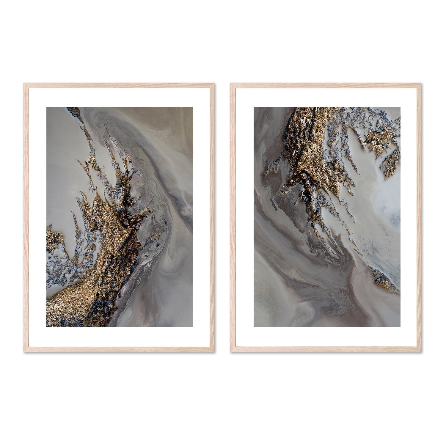 wall-art-print-canvas-poster-framed-Serendipity, Style A & B, Set Of 2 , By Petra Meikle-6