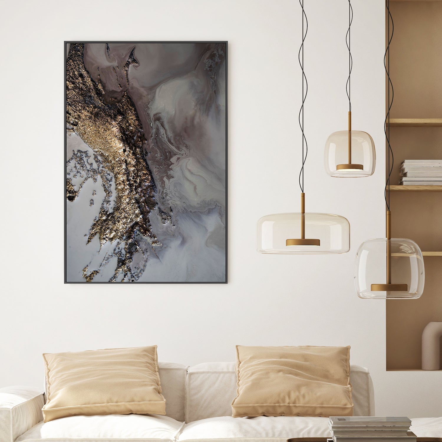 wall-art-print-canvas-poster-framed-Serendipity, Style C , By Petra Meikle-2