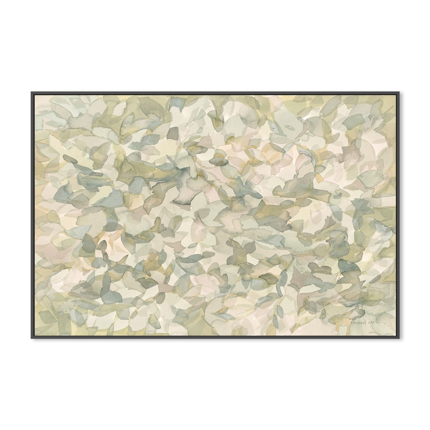wall-art-print-canvas-poster-framed-Serene Abstract , By Danhui Nai-GIOIA-WALL-ART