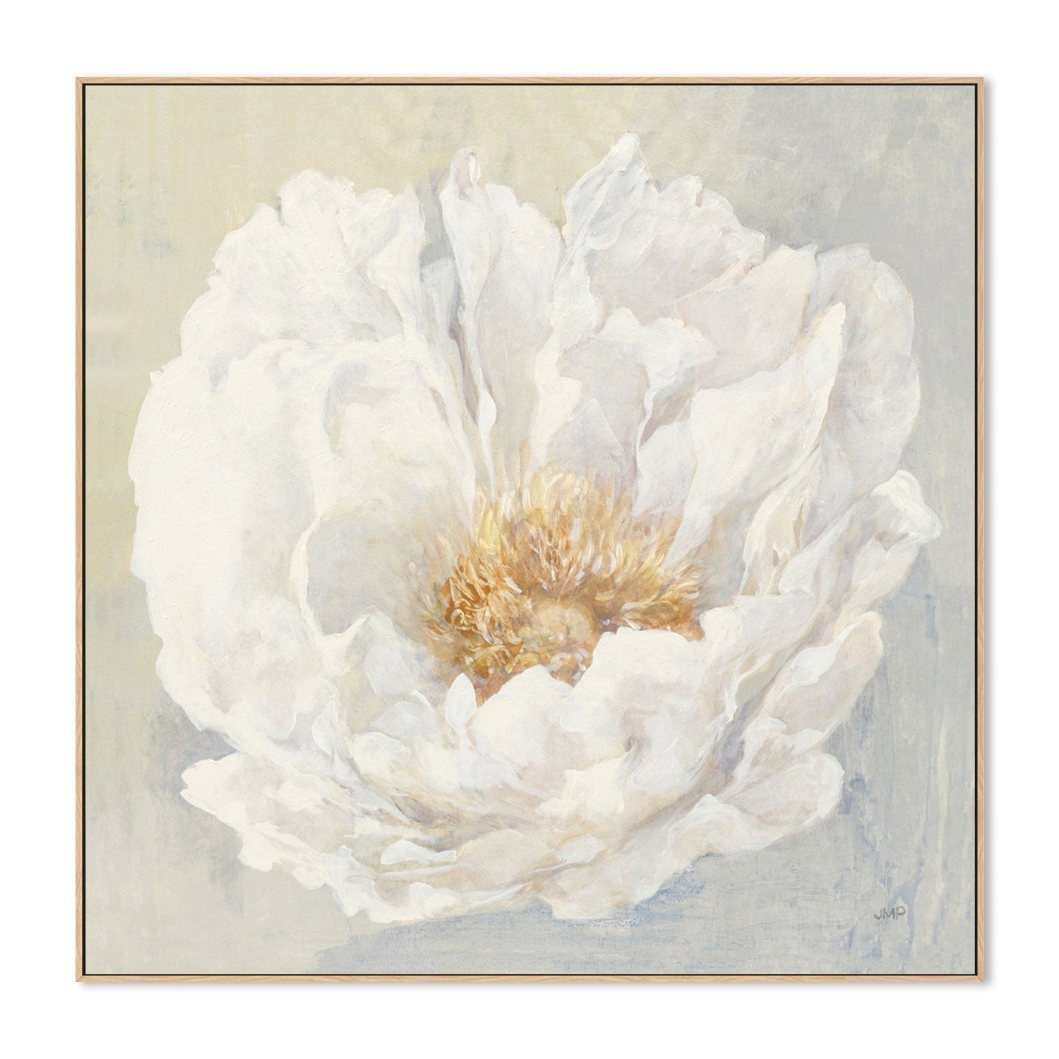 wall-art-print-canvas-poster-framed-Serene Peony-by-Julia Purinton-Gioia Wall Art
