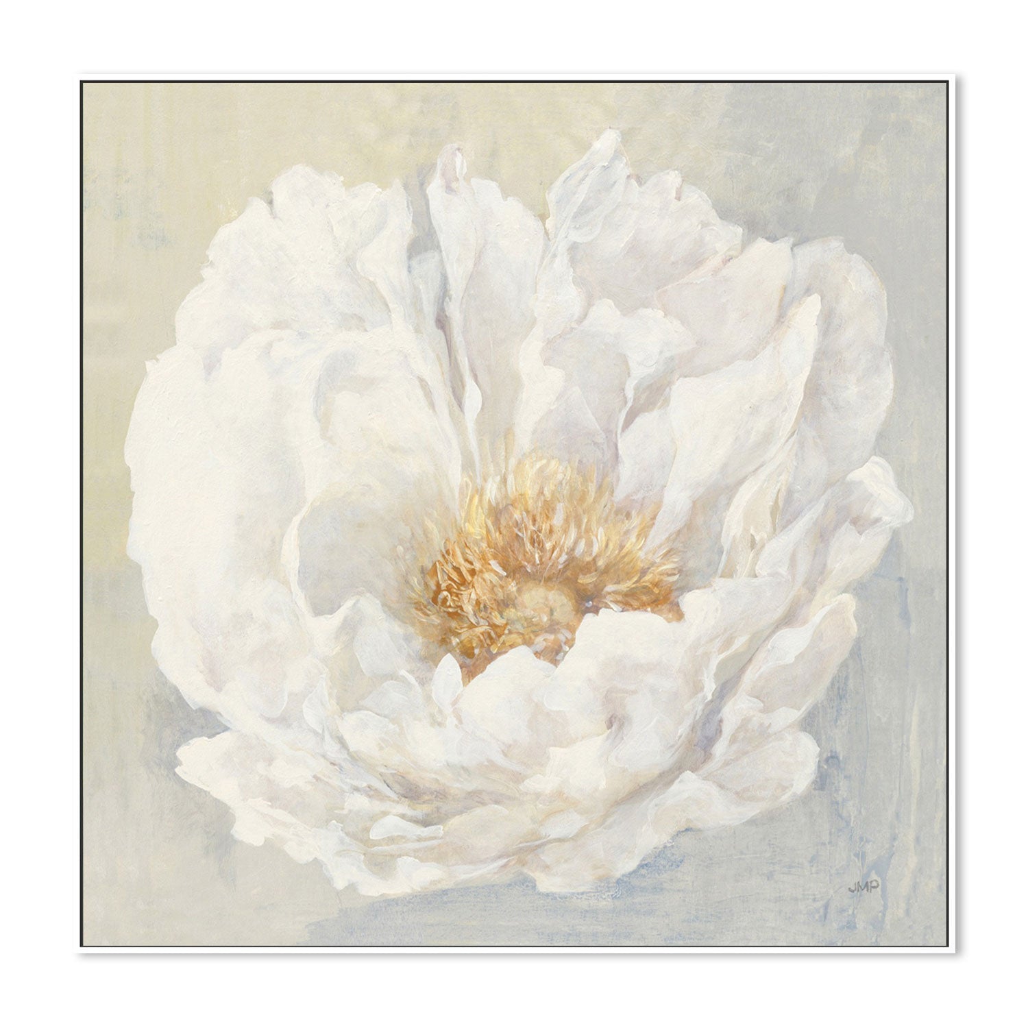 wall-art-print-canvas-poster-framed-Serene Peony-by-Julia Purinton-Gioia Wall Art