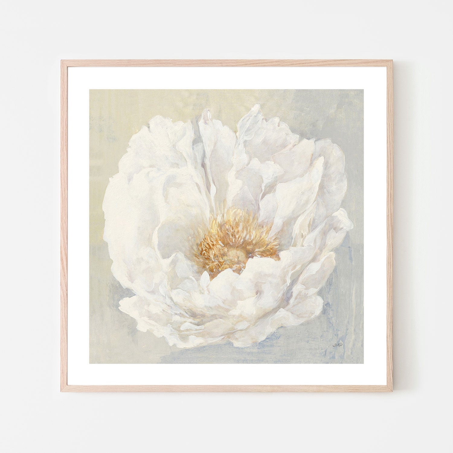 wall-art-print-canvas-poster-framed-Serene Peony-by-Julia Purinton-Gioia Wall Art